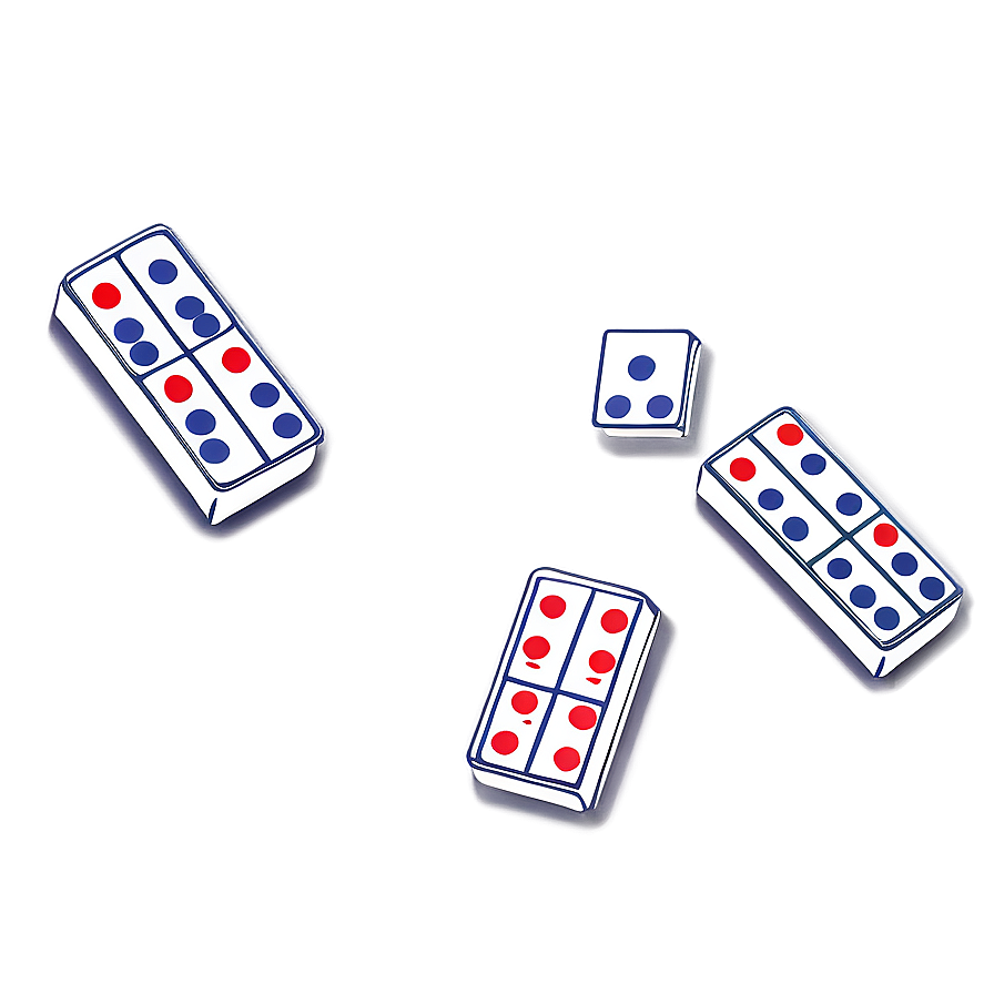 Dominoes Falling Design Png 3 PNG