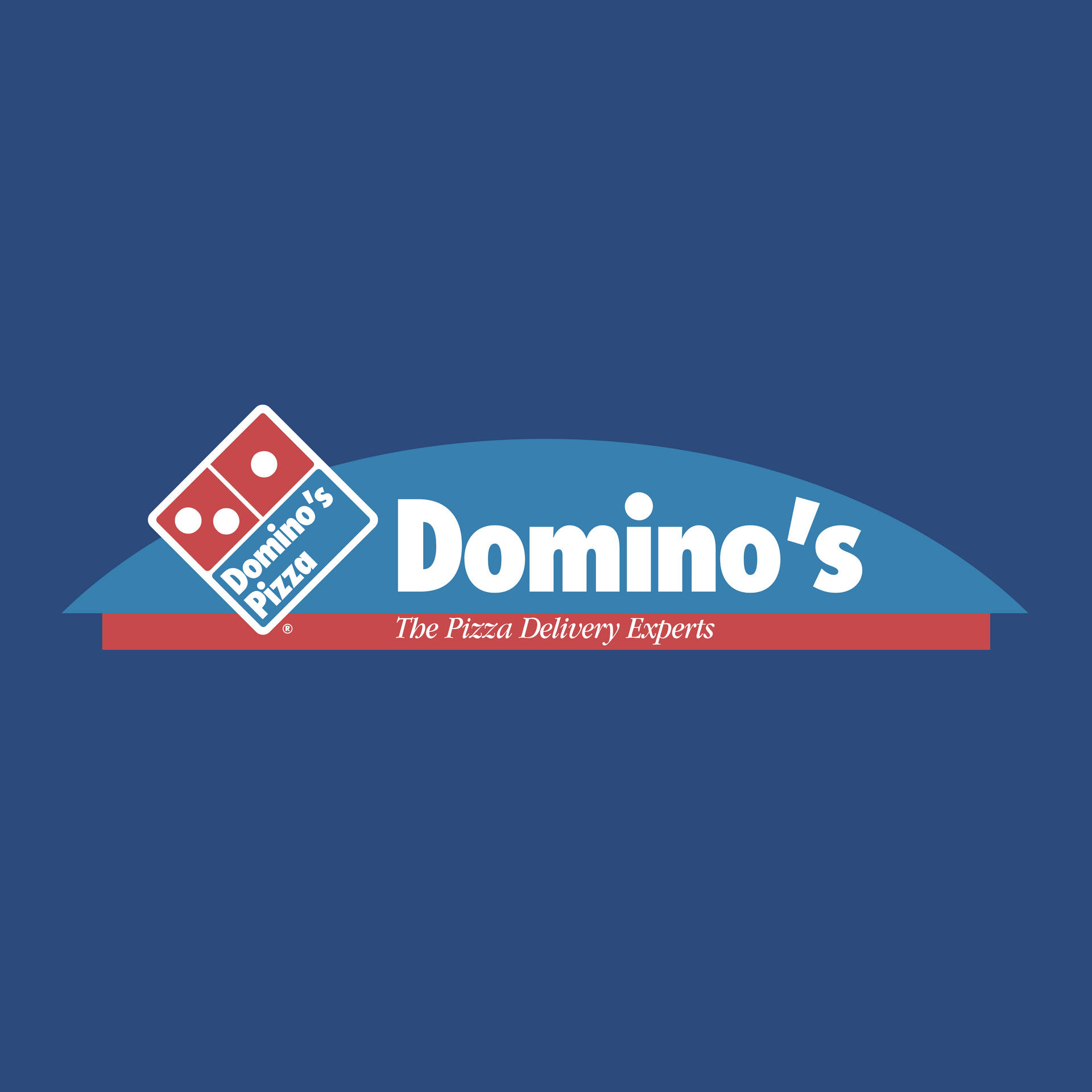 Logotipoda Dominos Pizza Em Vetor. Papel de Parede