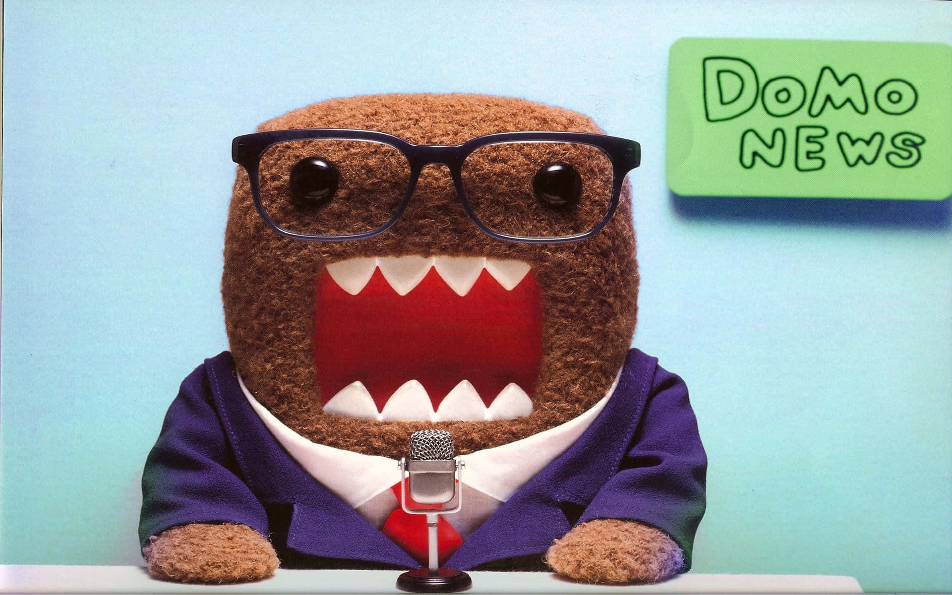 Domo News Anchor Character Wallpaper