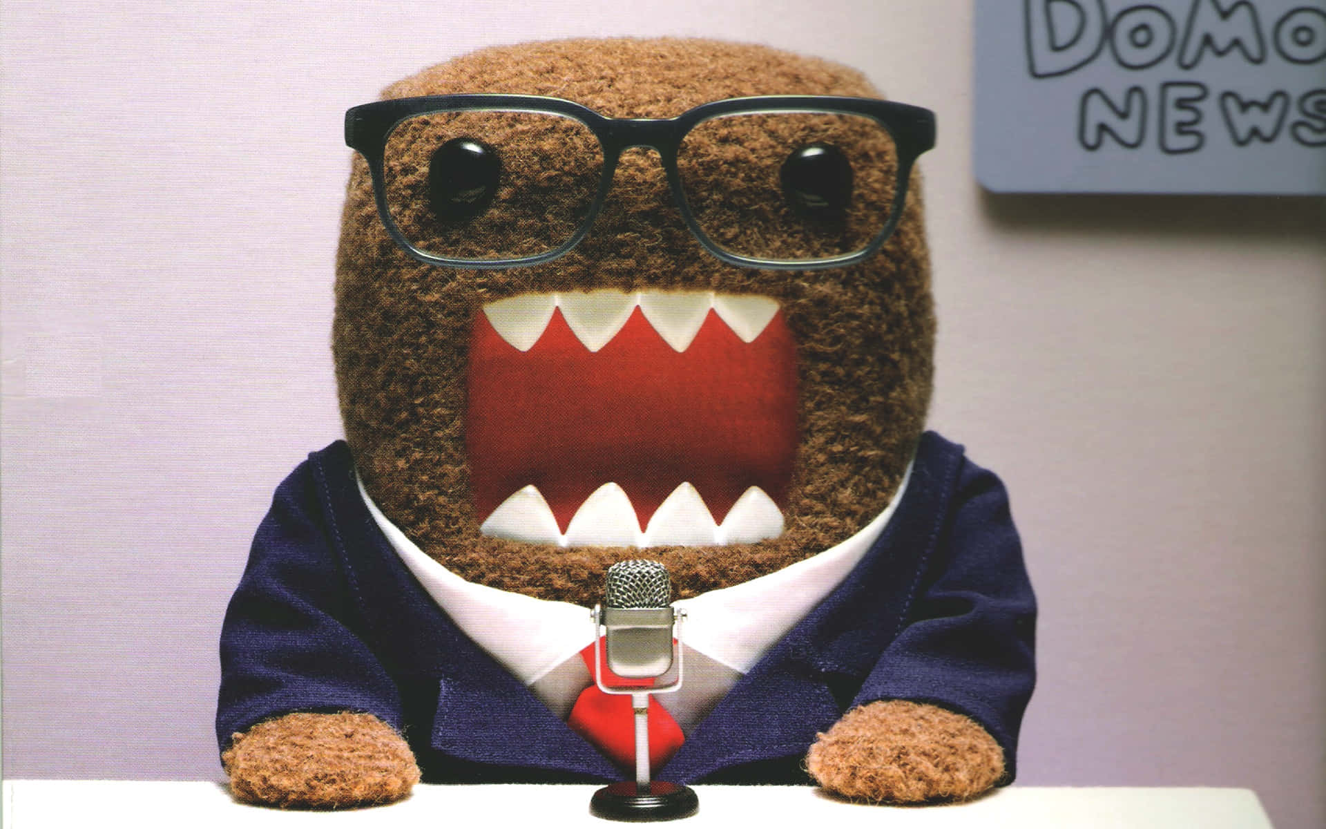 Domo News Anchor Character Wallpaper