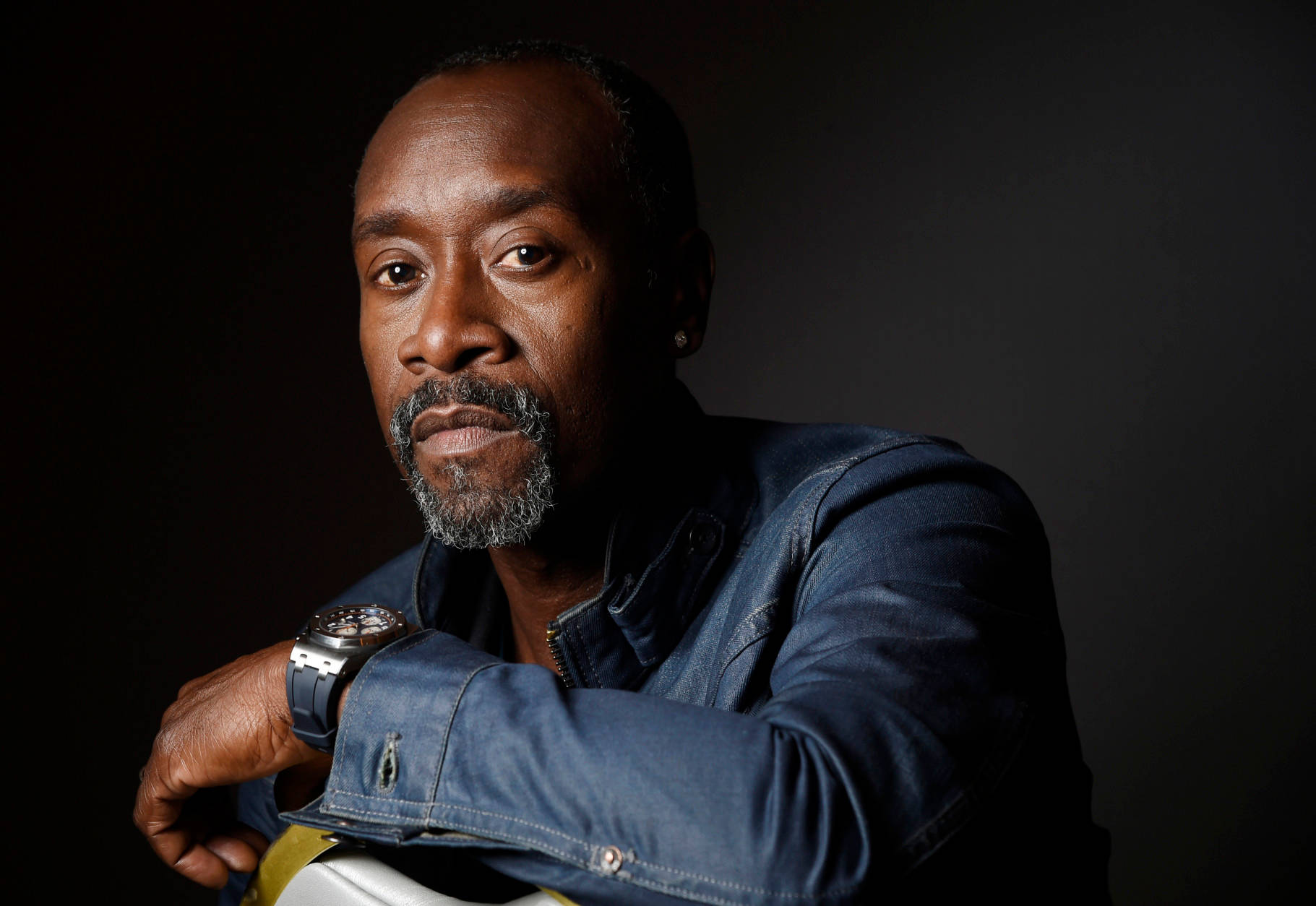 Don Cheadle With Moustache Wallpaper