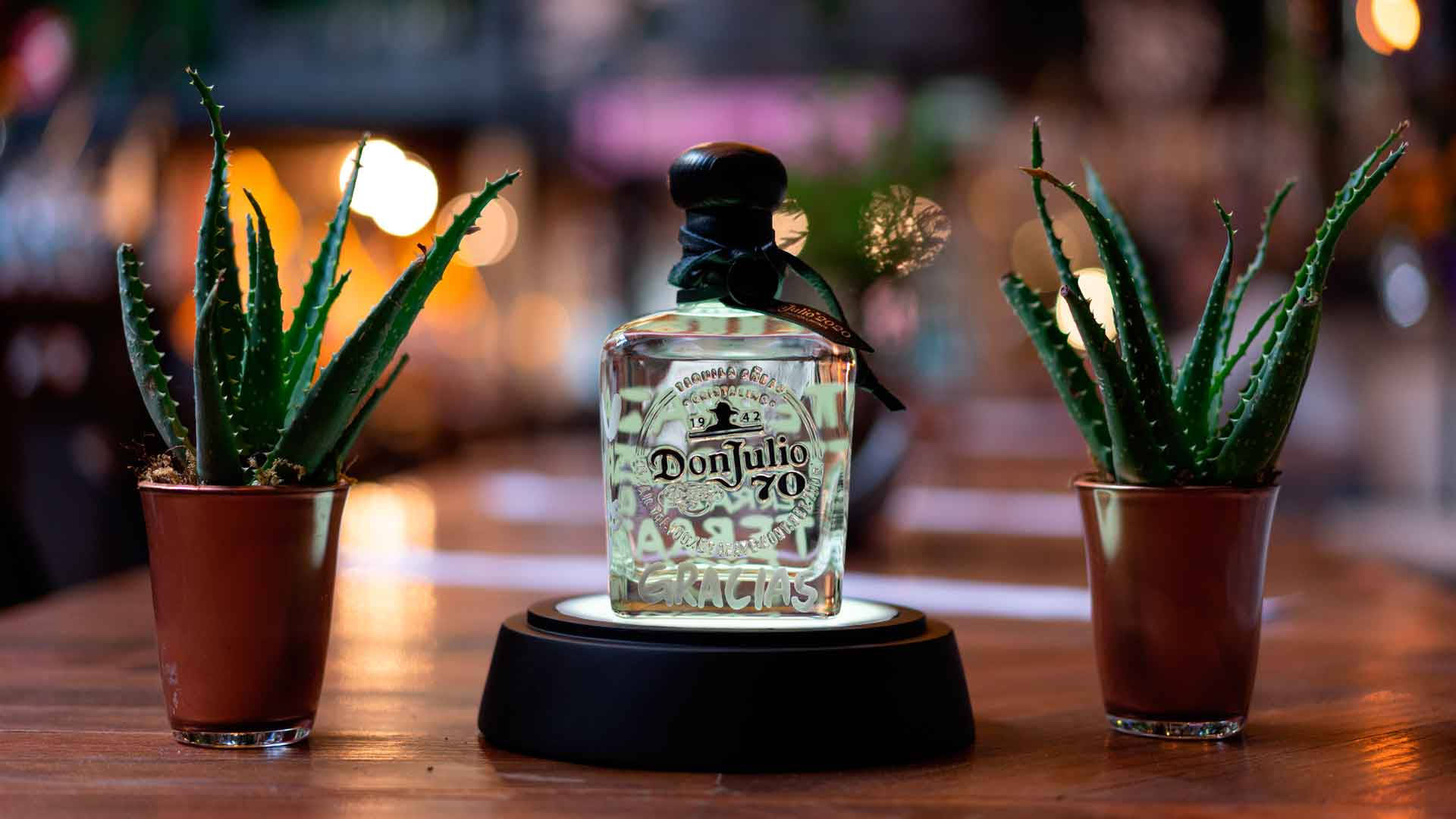 Don Julio Tequila With Tiny Plants Wallpaper