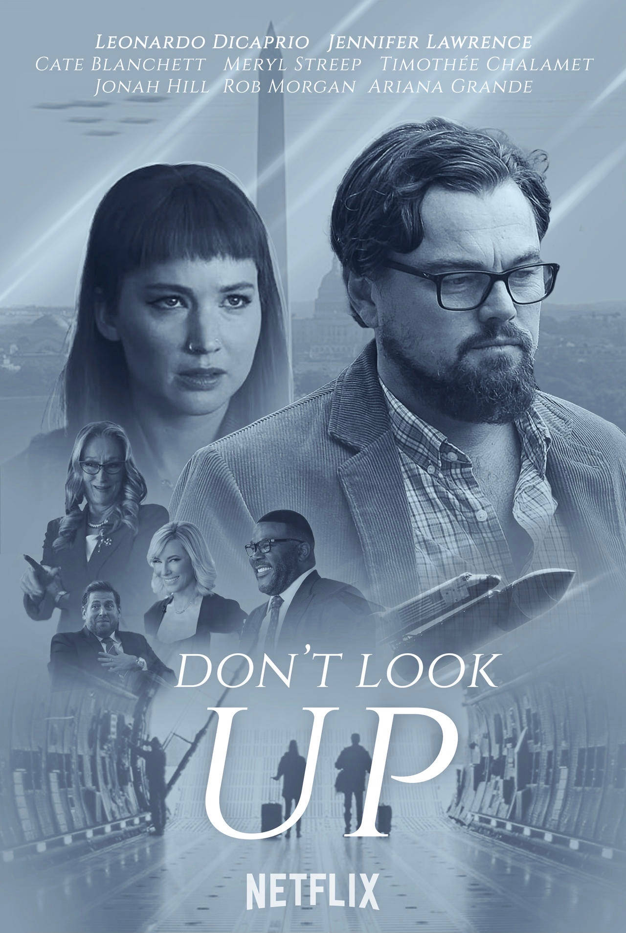 Don't Look Up Poster Wallpaper