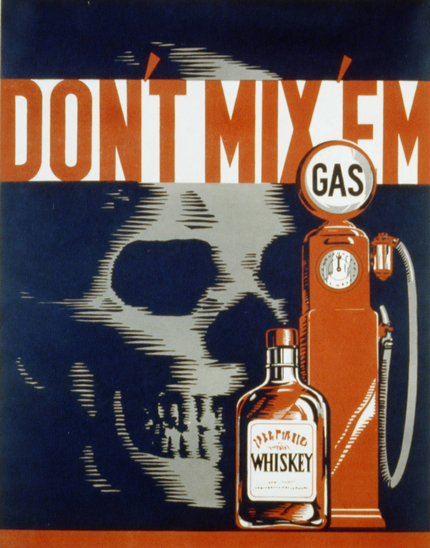 Don't Mix Gas Graphic