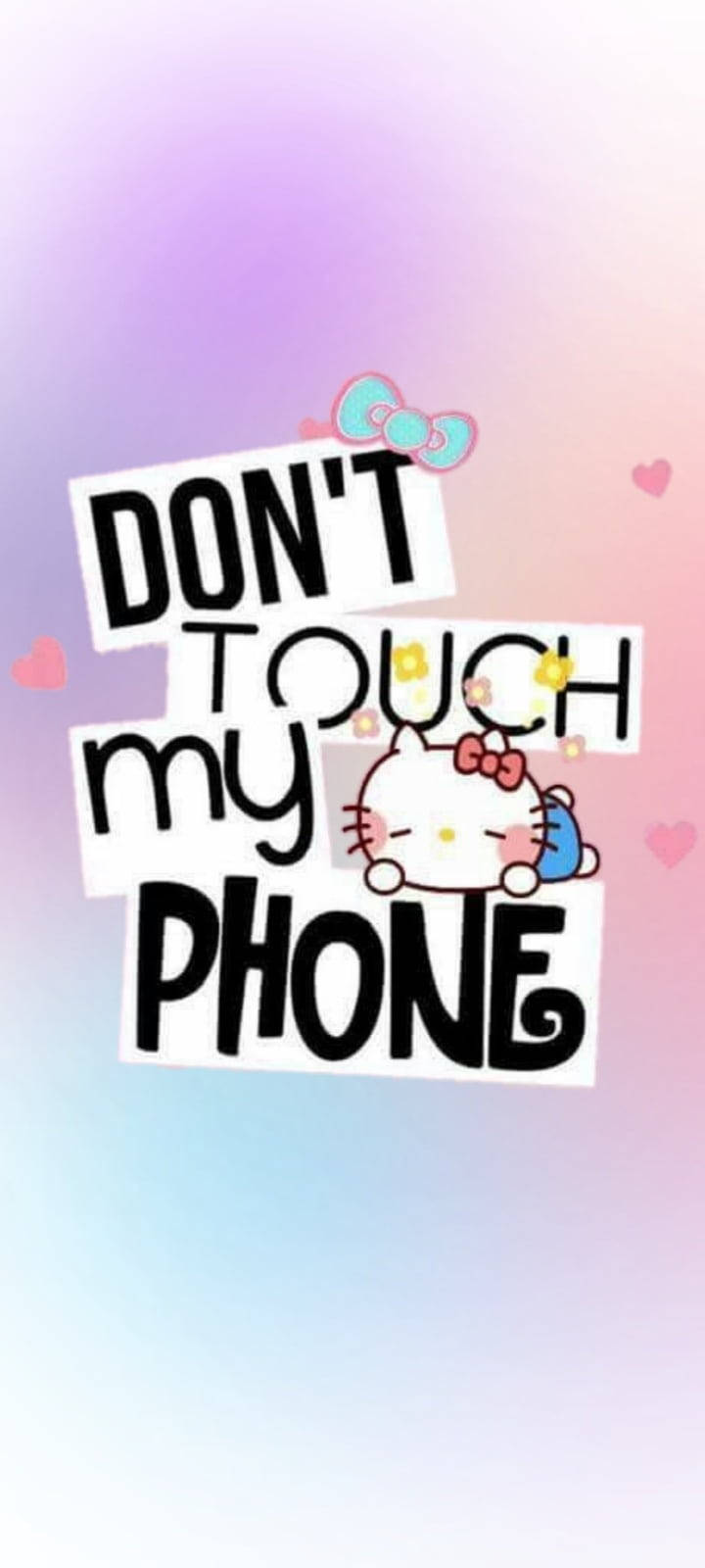 Don't Touch My Phone Tumblr Iphone Wallpaper
