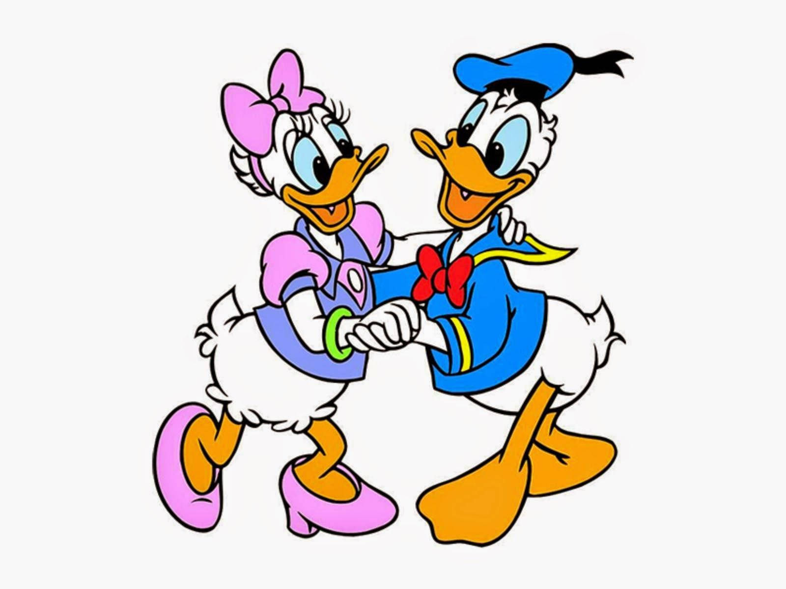 Donald Duck And Daisy Wallpaper