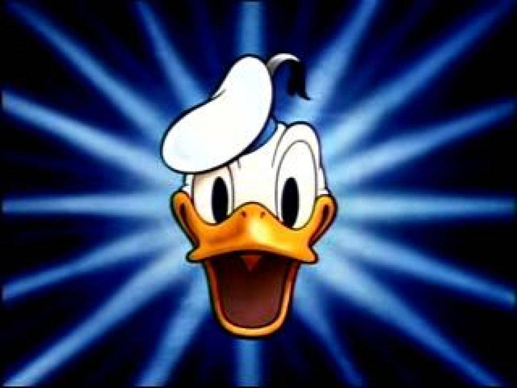 Donald Duck Cartoon Logo Wallpaper