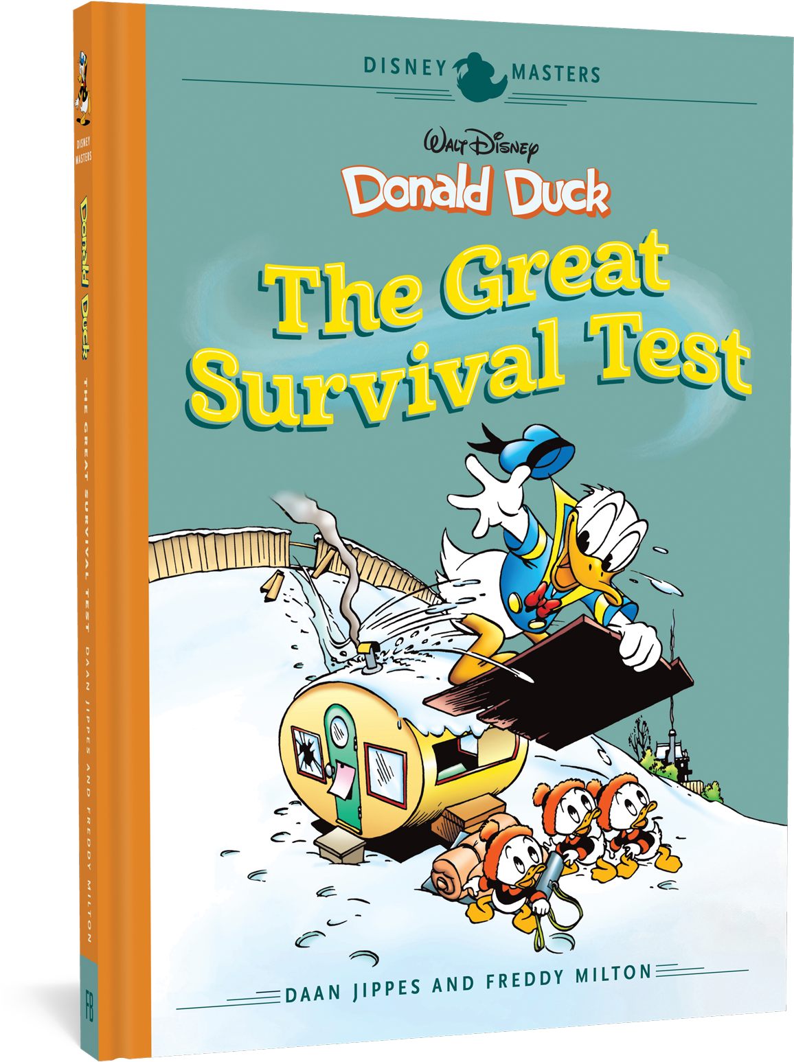 Donald Duck Great Survival Test Comic PNG