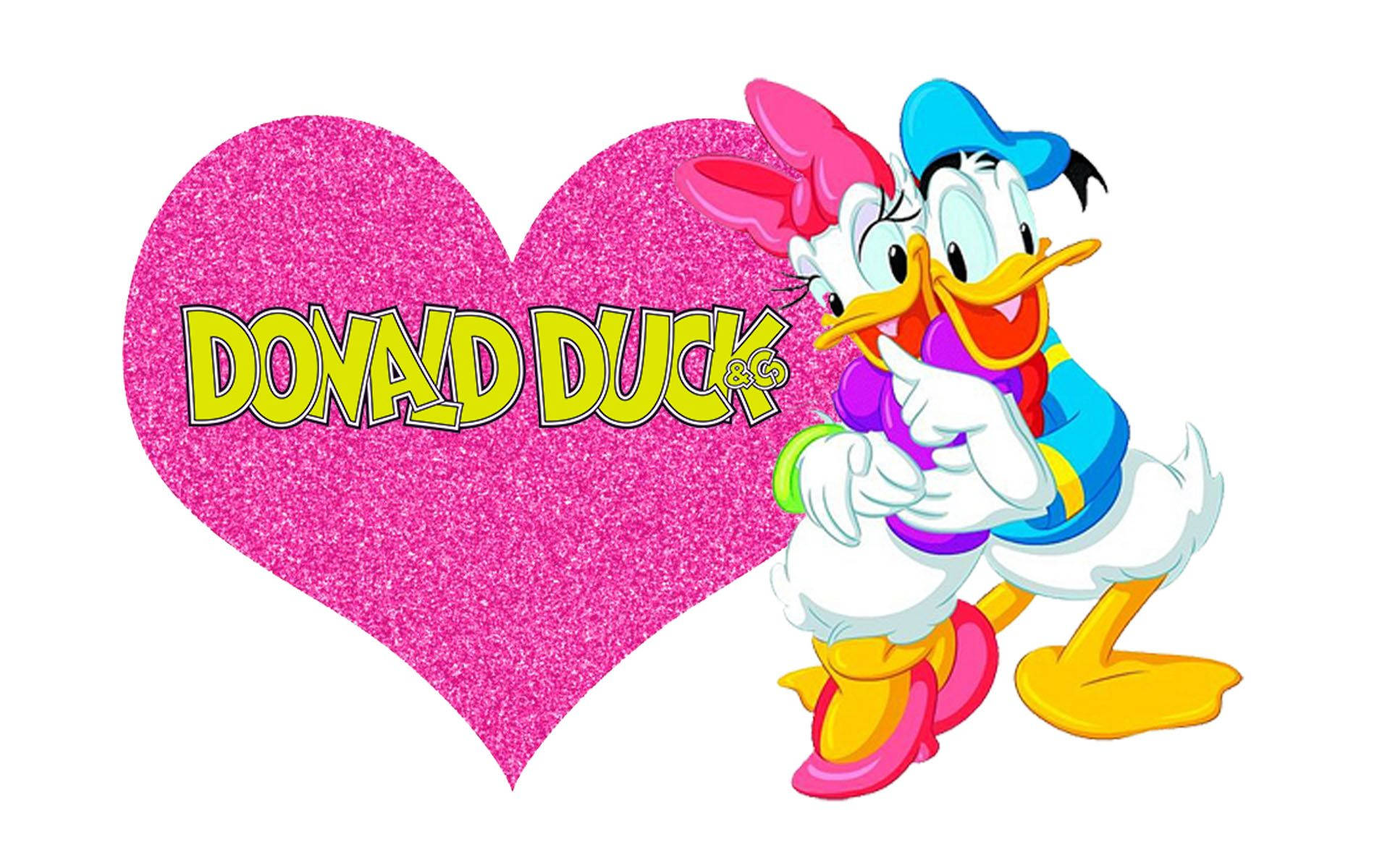 Donald Duck Love Daisy Duck Wallpaper