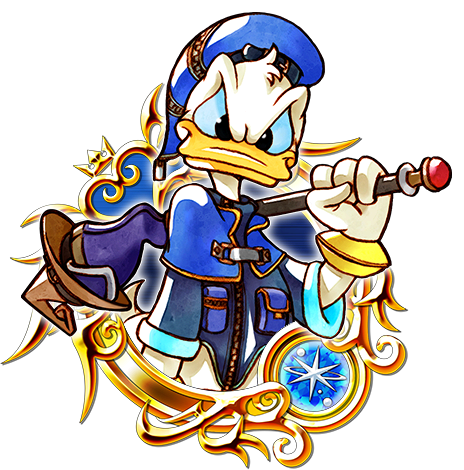Donald Duck Mage Illustration PNG