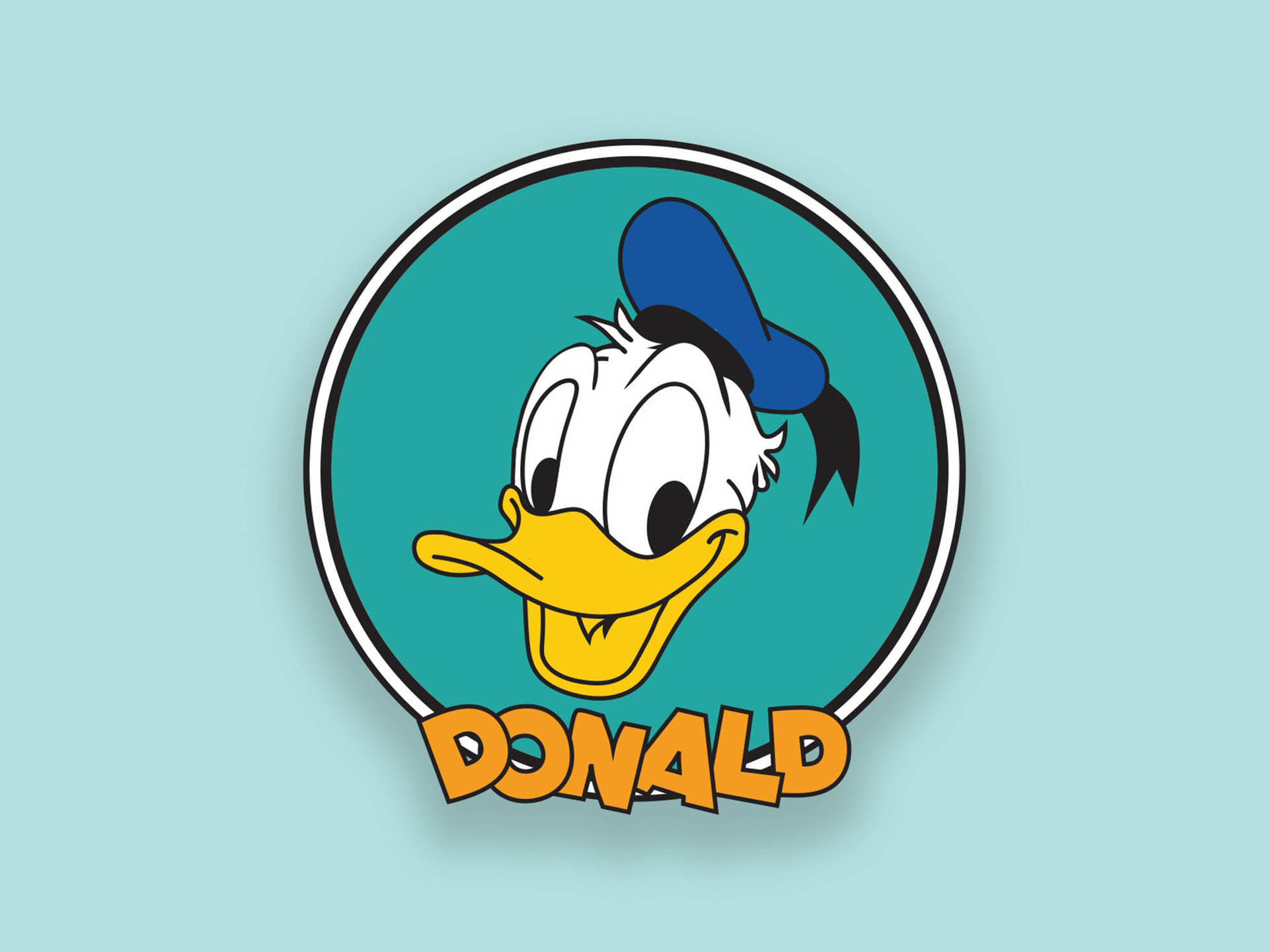 Donald Duck Vector Art Wallpaper