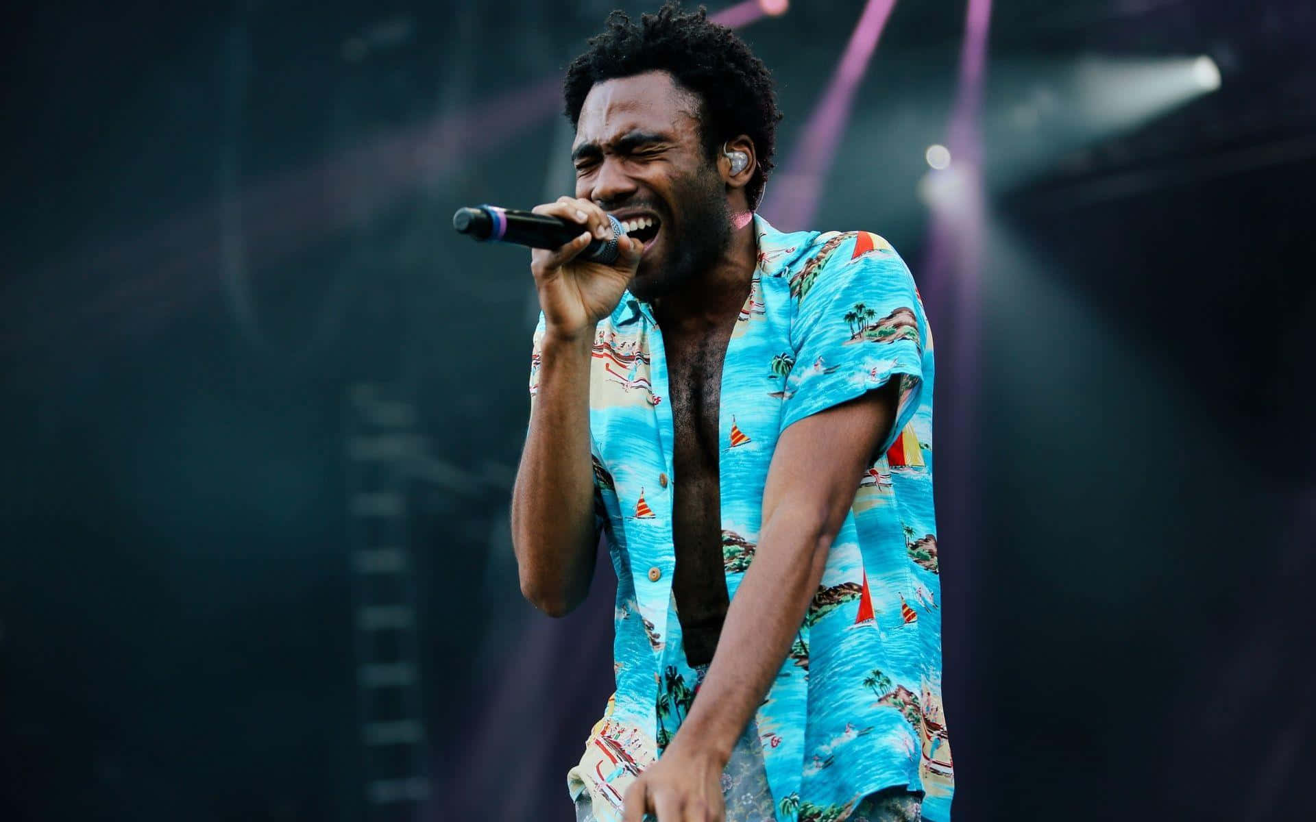 Donald Glover Performing Live Wallpaper