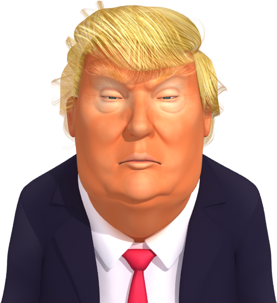 Donald Trump Caricature PNG