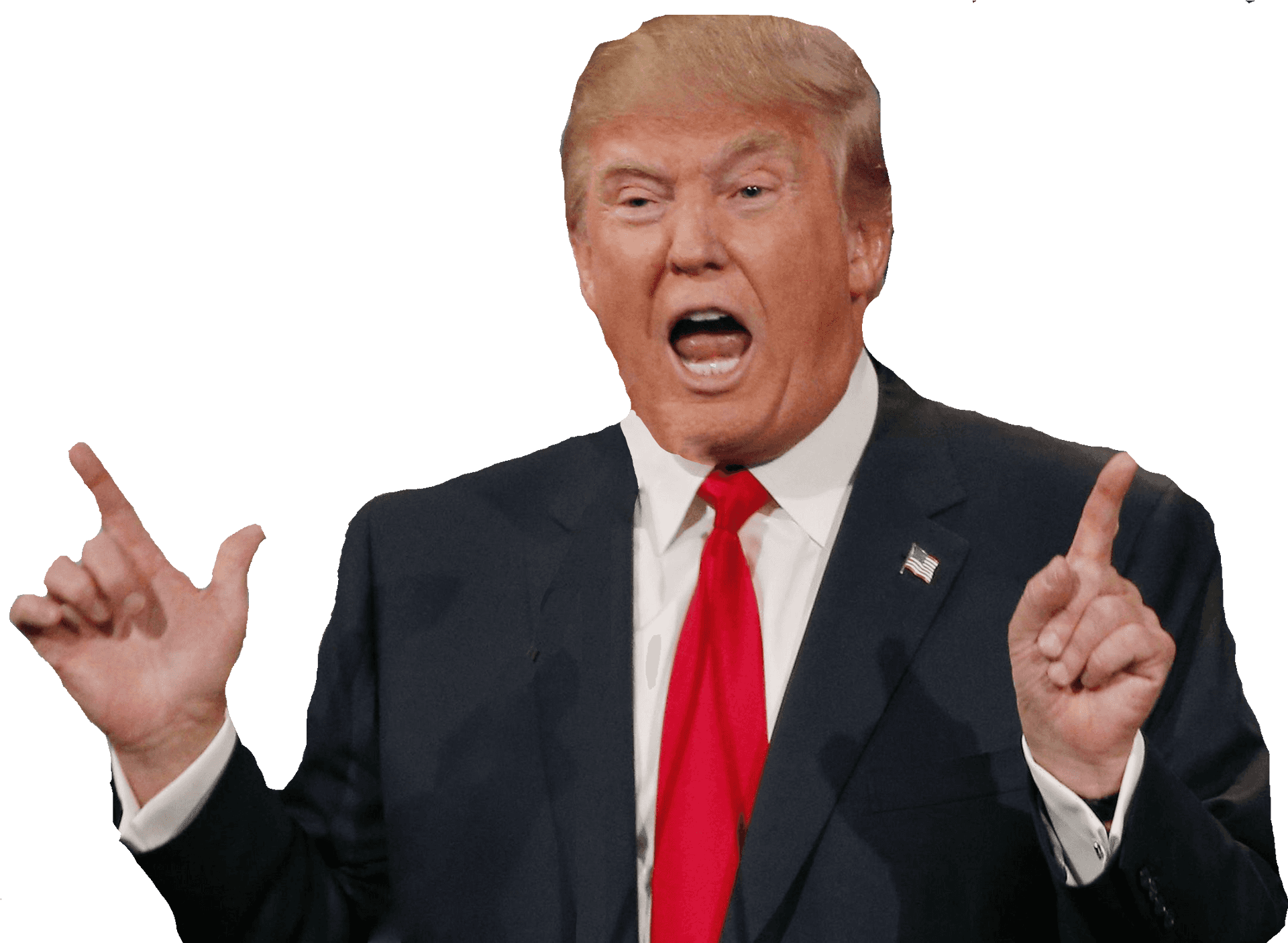 Donald Trump Gesticulating Speech PNG