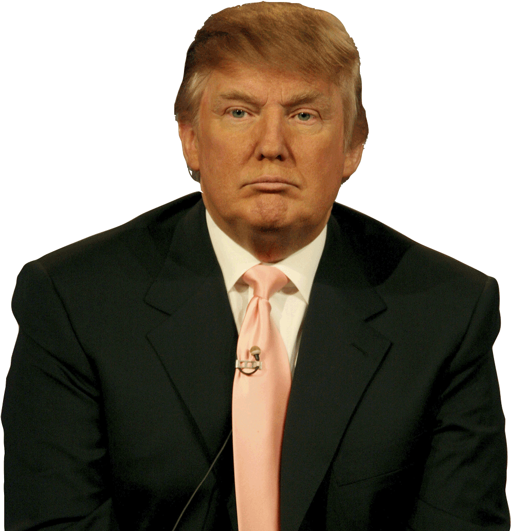Donald Trump Portrait PNG