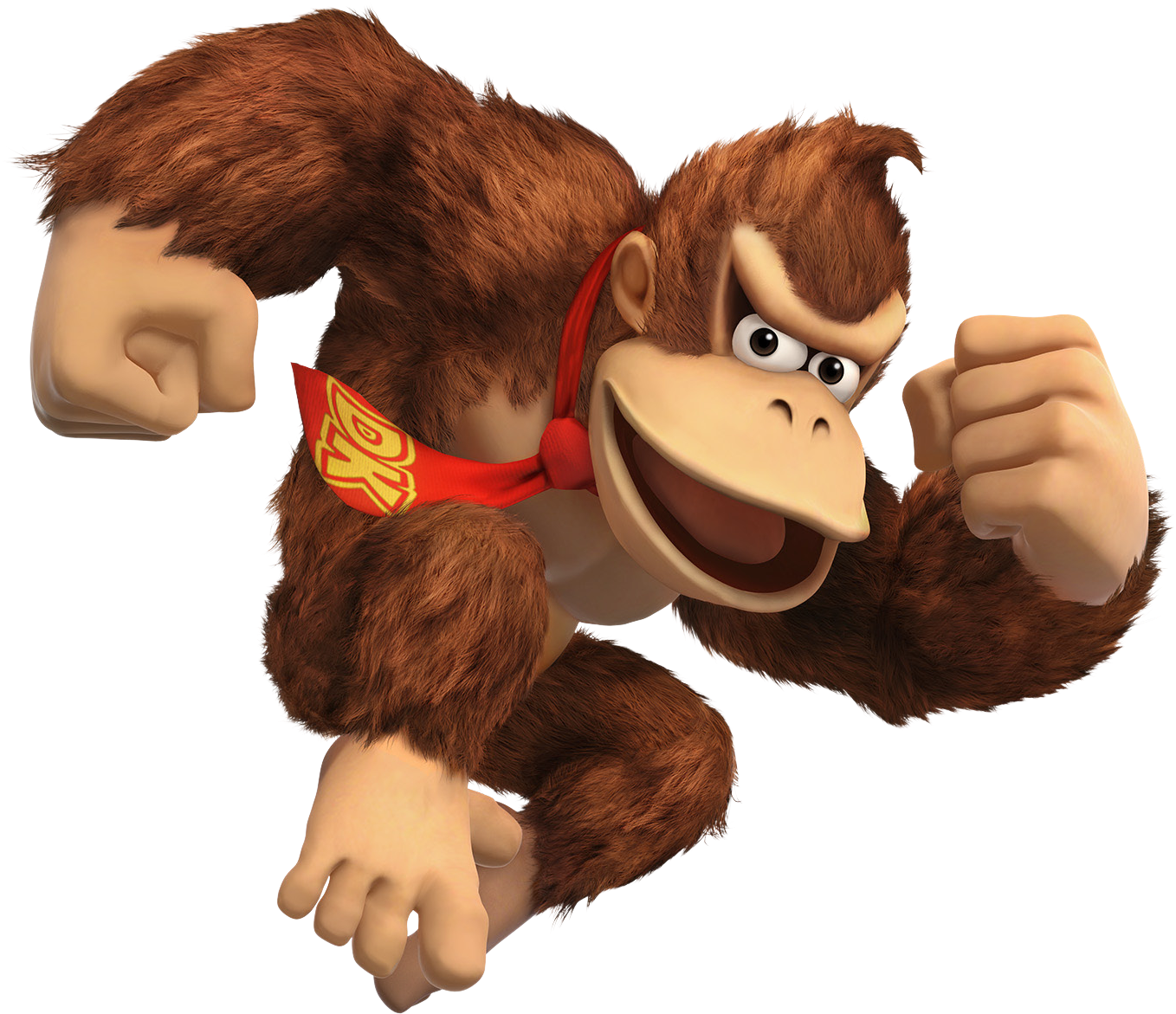 Donkey Kong Animated Character Pose PNG