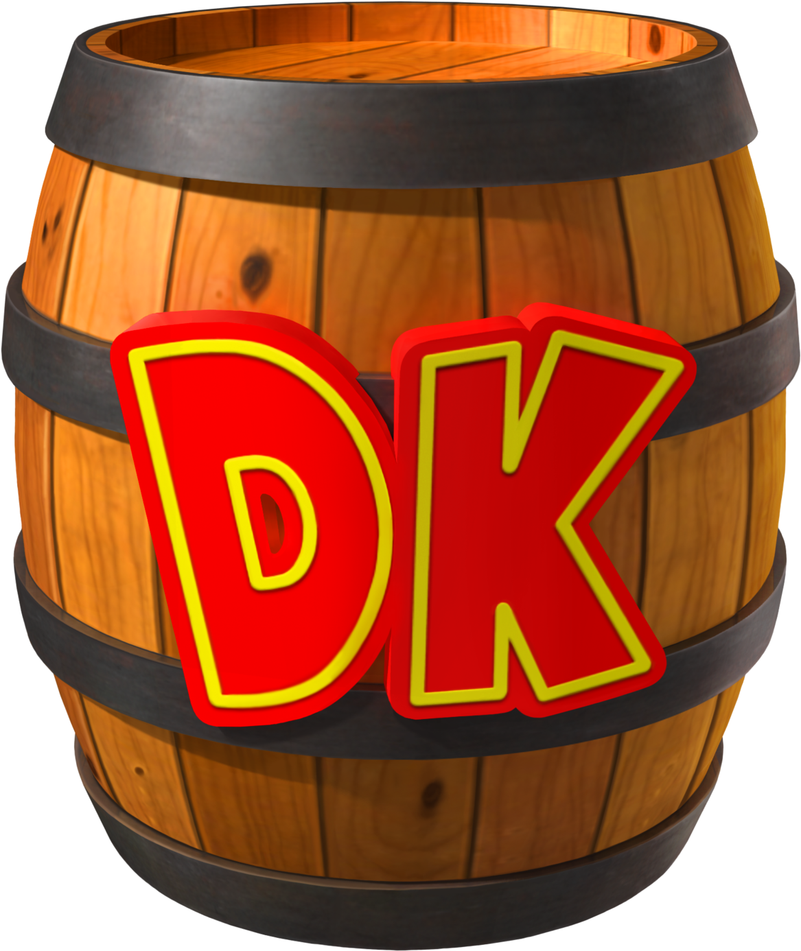 Donkey Kong Barrel D K Logo PNG