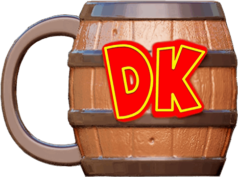 Donkey Kong Barrel PNG
