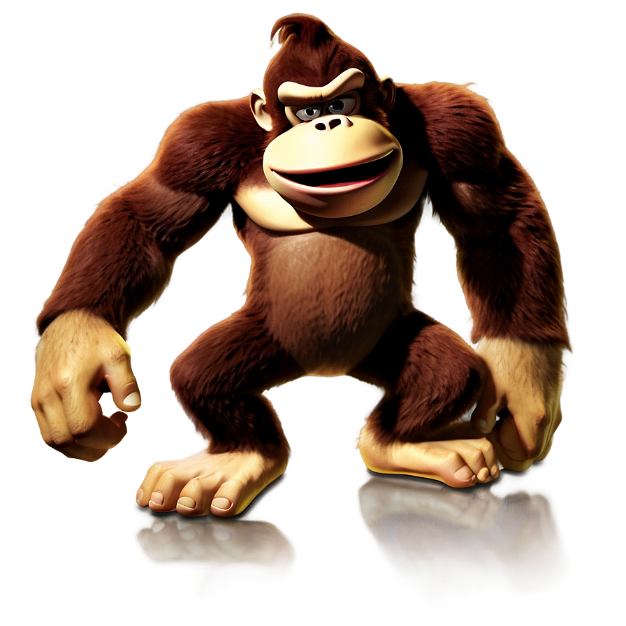 Download Donkey Kong Character Png Vsn | Wallpapers.com