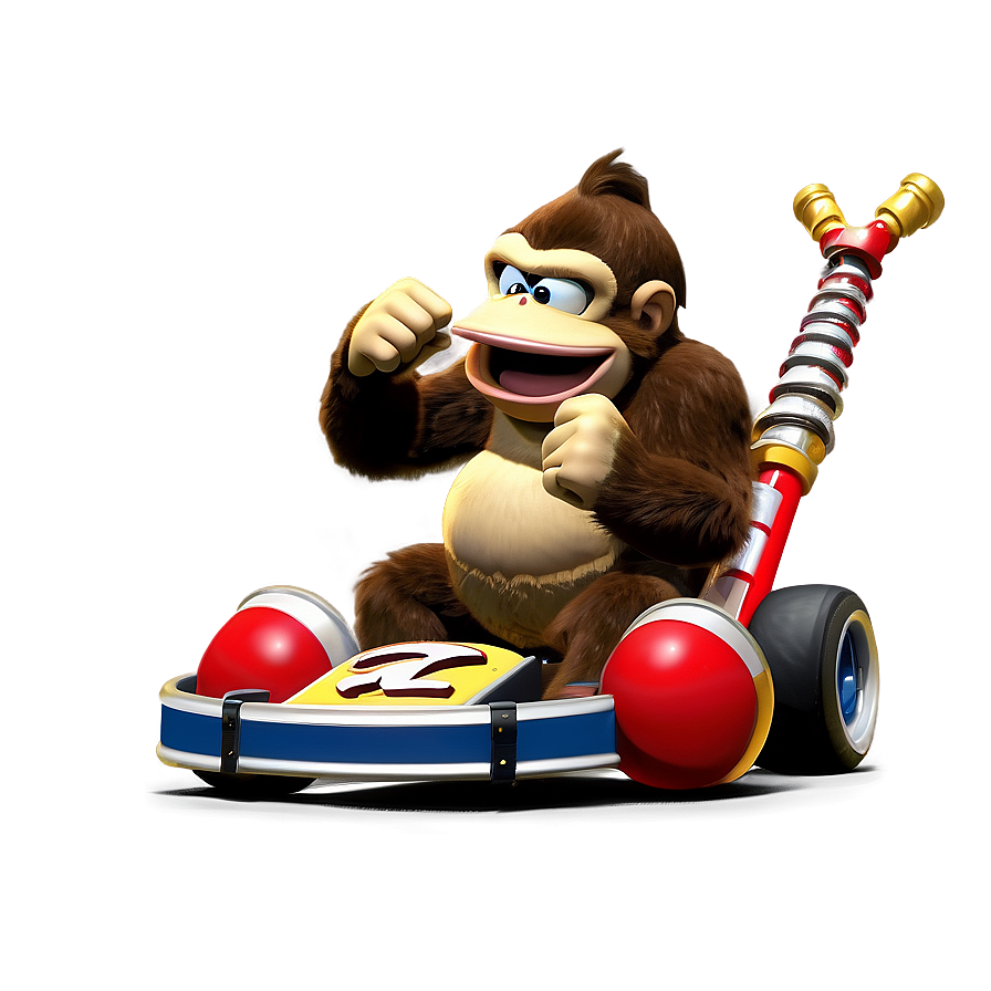 Download Donkey Kong Kart Racing Png 65 | Wallpapers.com