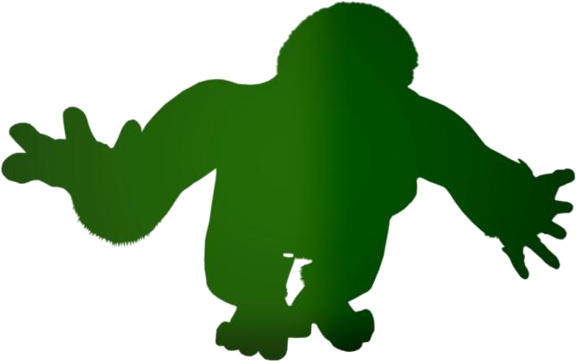 Donkey Kong Silhouette PNG