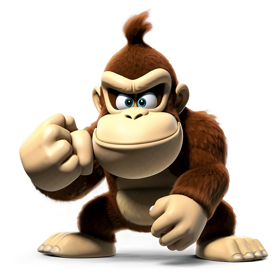 Download Donkey Kong Victory Pose Png 05232024 | Wallpapers.com