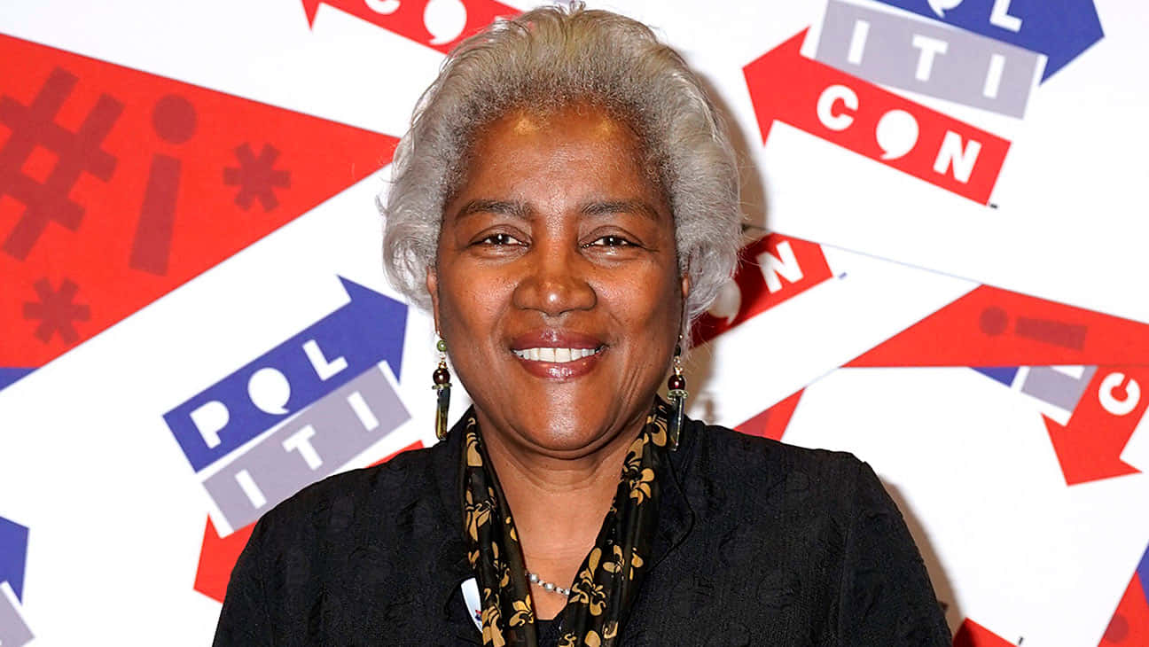 Donna Brazile Delivering A Keynote Speech At A Public Event Wallpaper