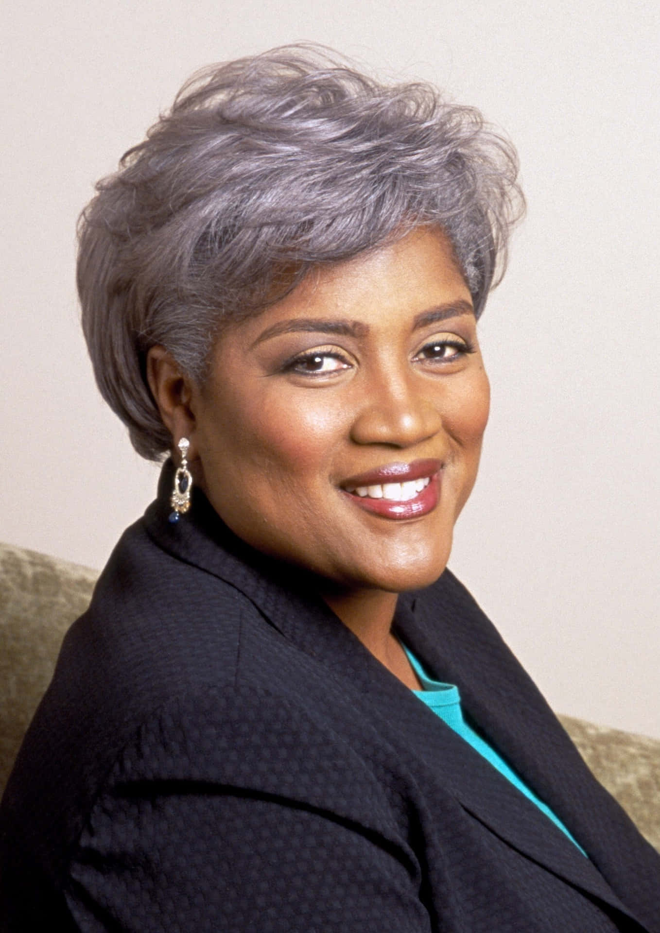 Donna Brazile Speaking At Event Wallpaper