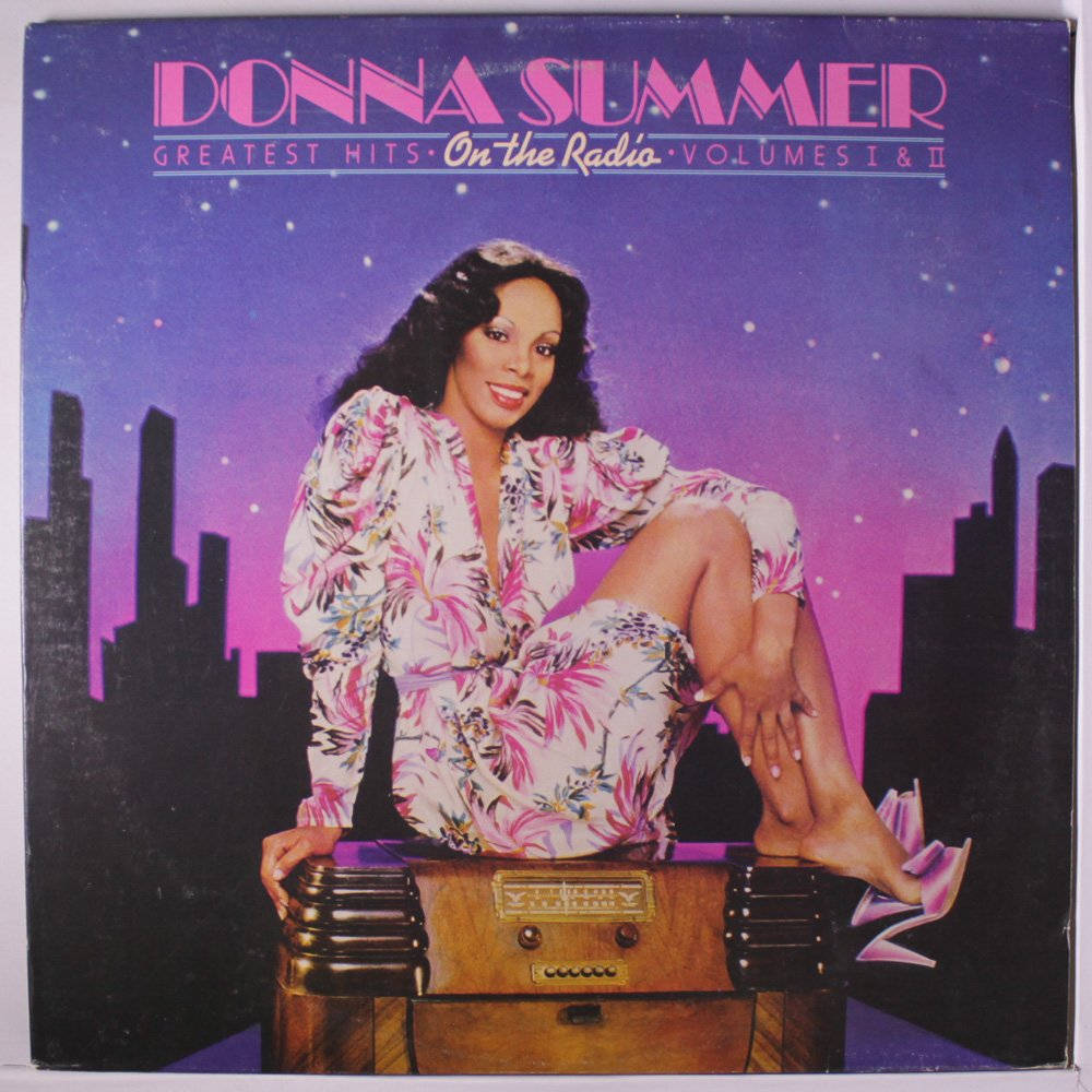 Donna Summer On The Radio Album Cover Wallpaper