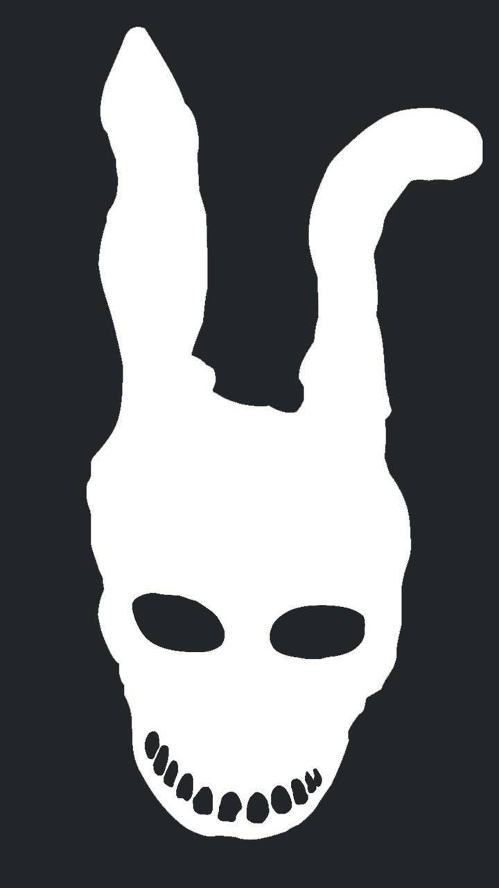 Donnie Darko White Skull Head Wallpaper