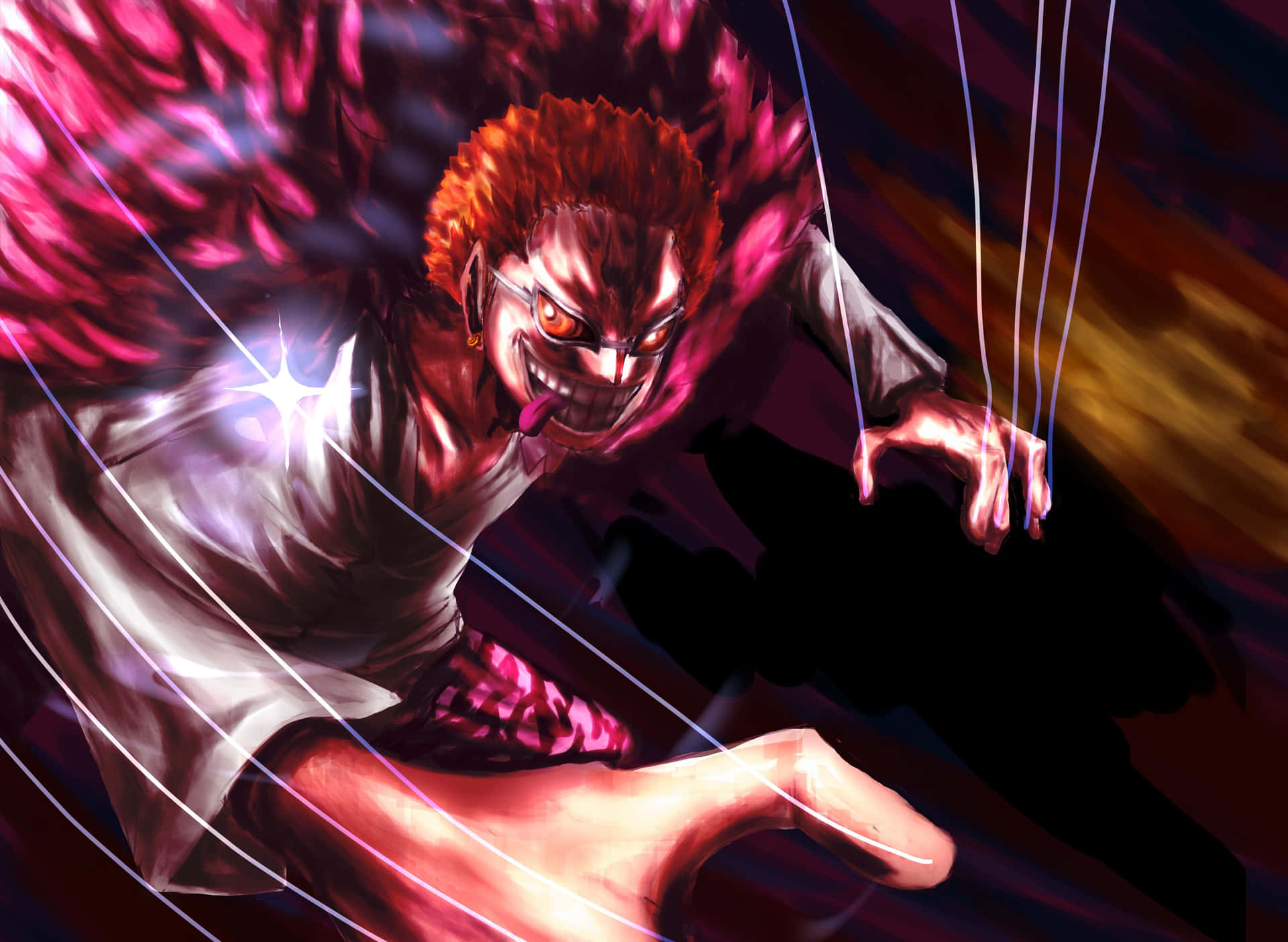 Donquixote Doflamingo, Iblis Dari South Blue Wallpaper