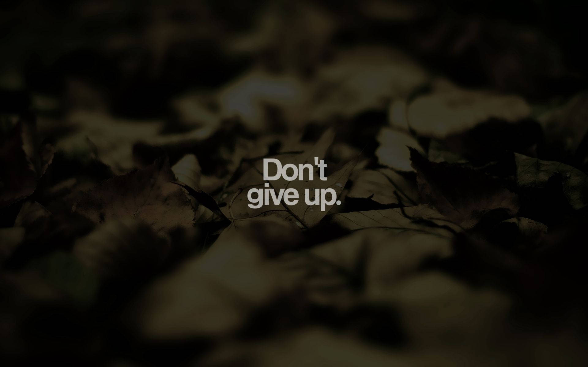 Don’t Give Up Fitness Motivations Background