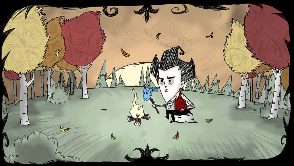 Craftiness is Key to Survival in Don't Starve Wallpaper