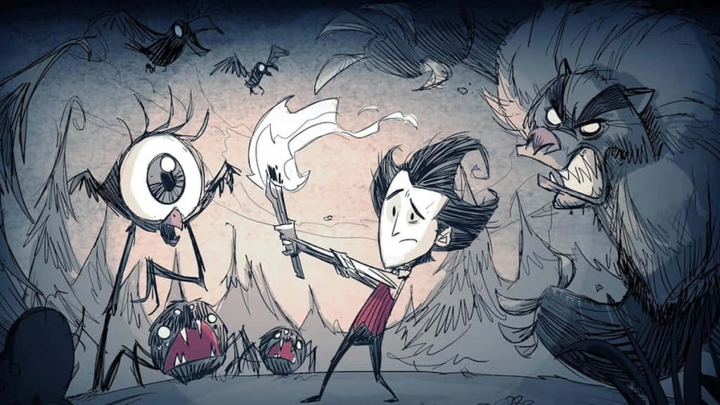 Explore a new world with Don't Starve Wallpaper