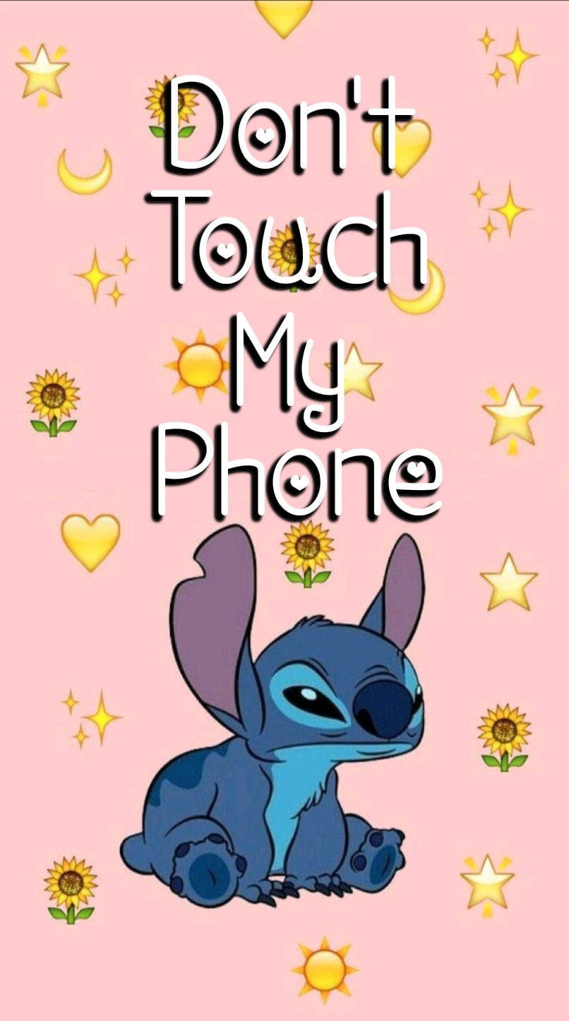Don’t Touch Lilo And Stitch Iphone Picture