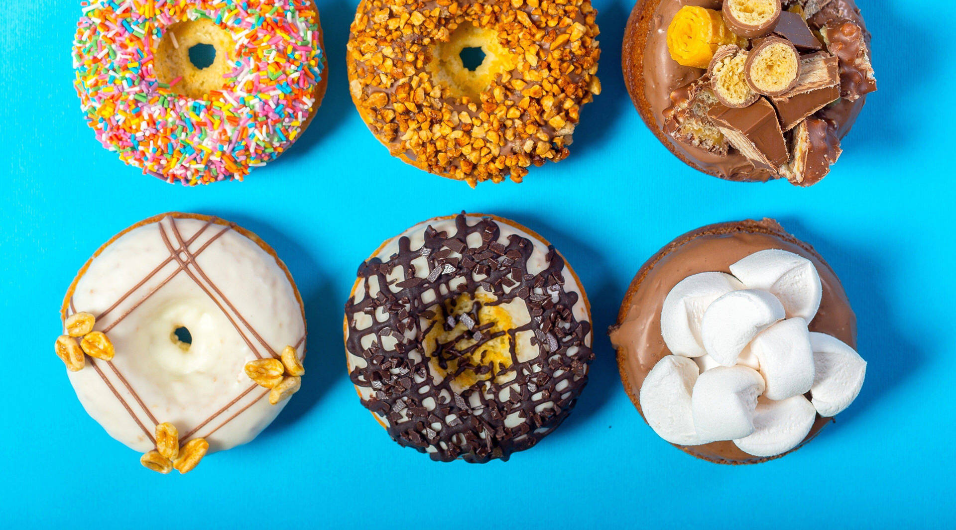 Donut Desserts Wallpaper