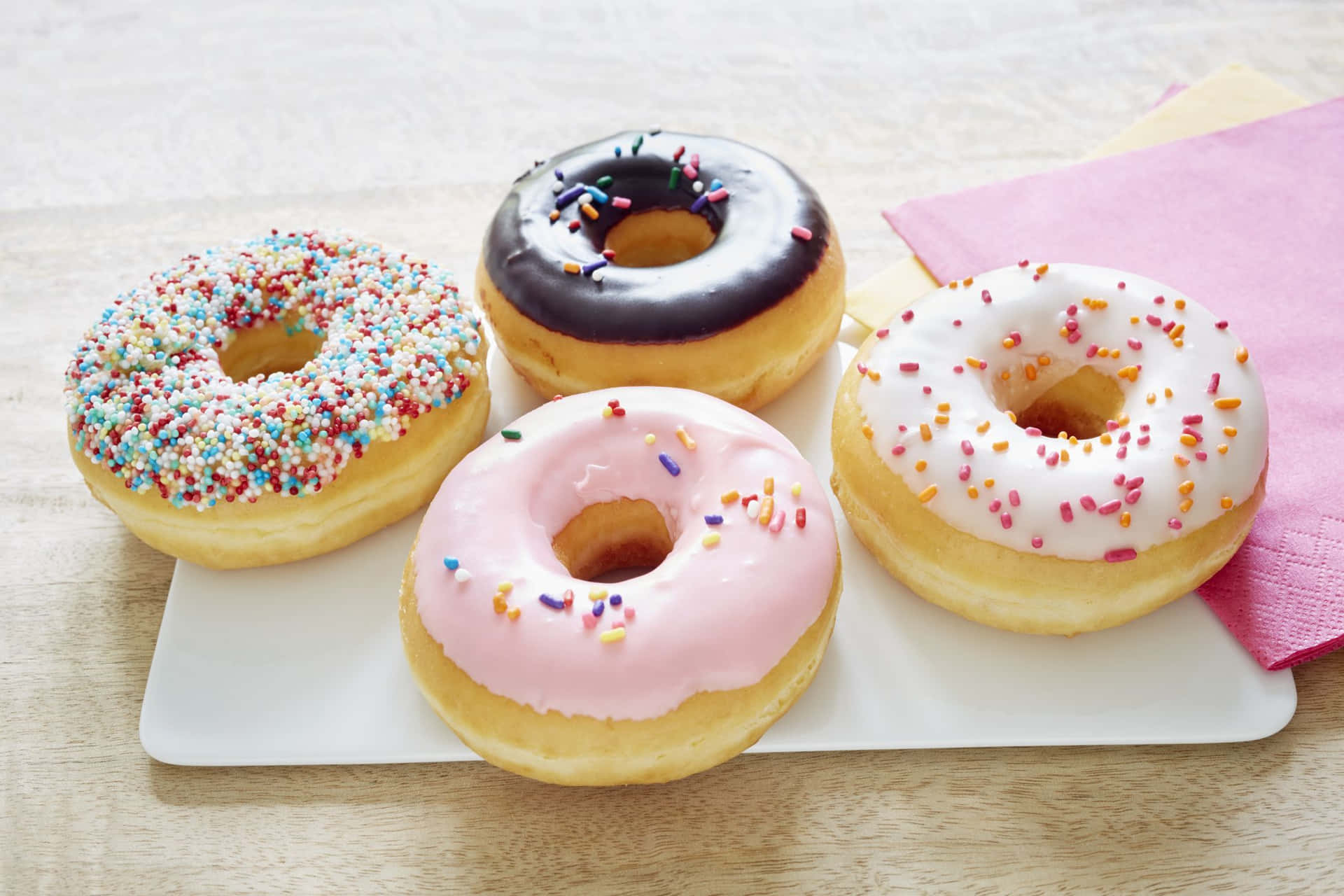 Delicious and mouthwatering donuts — the perfect treat!