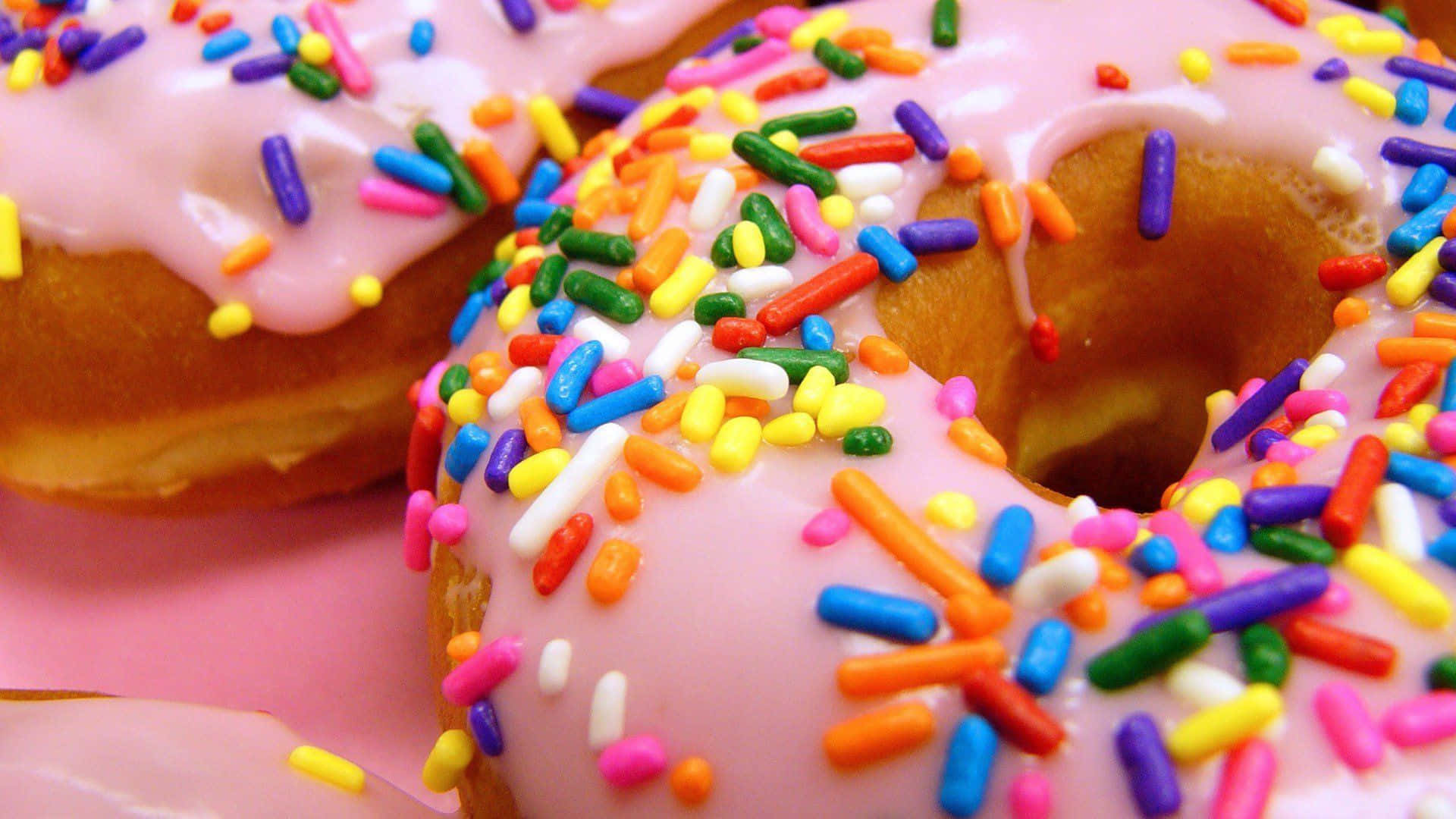 "Life is sweet, just like donuts!"