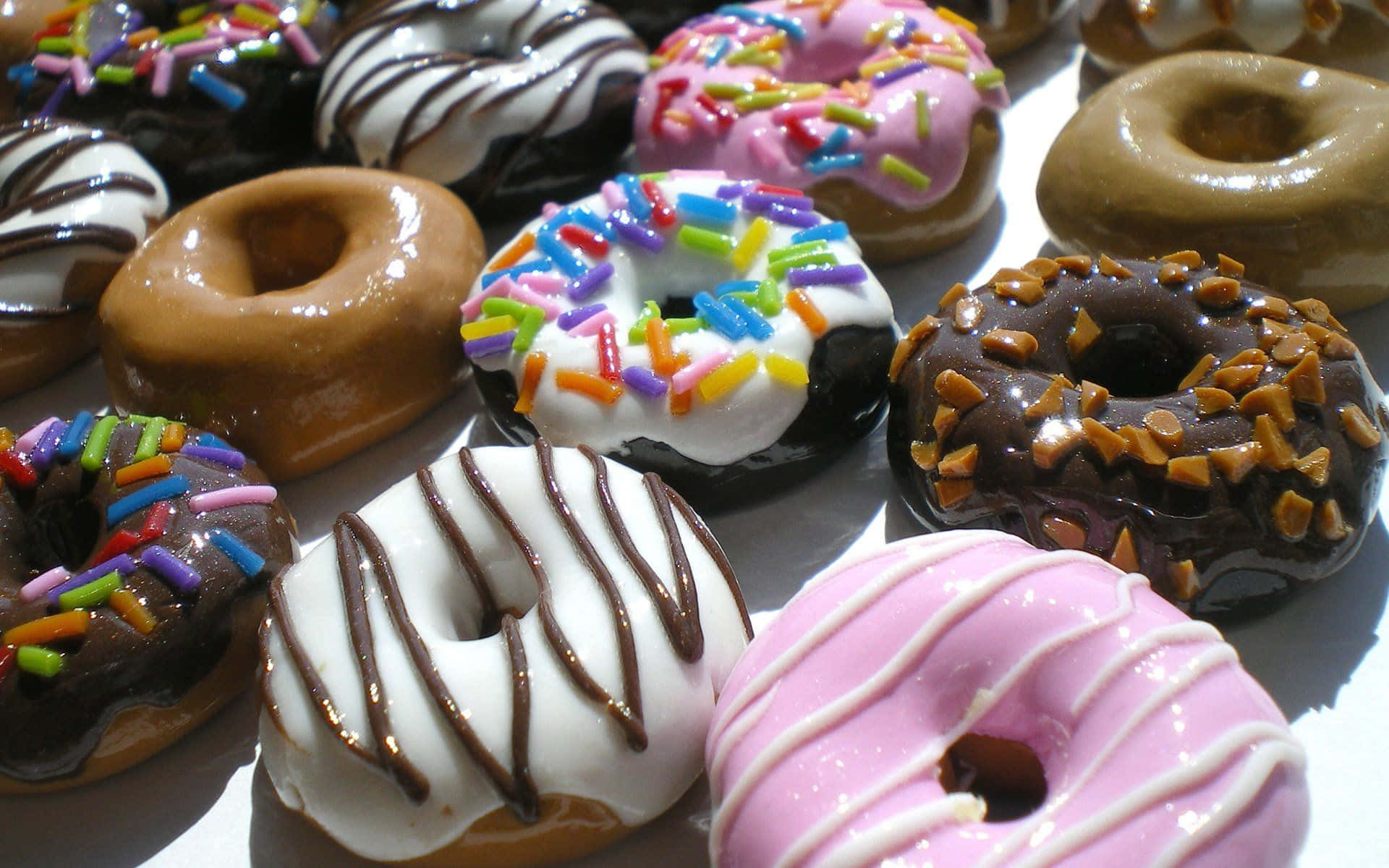 "Indulge in a Variety of Donuts!"