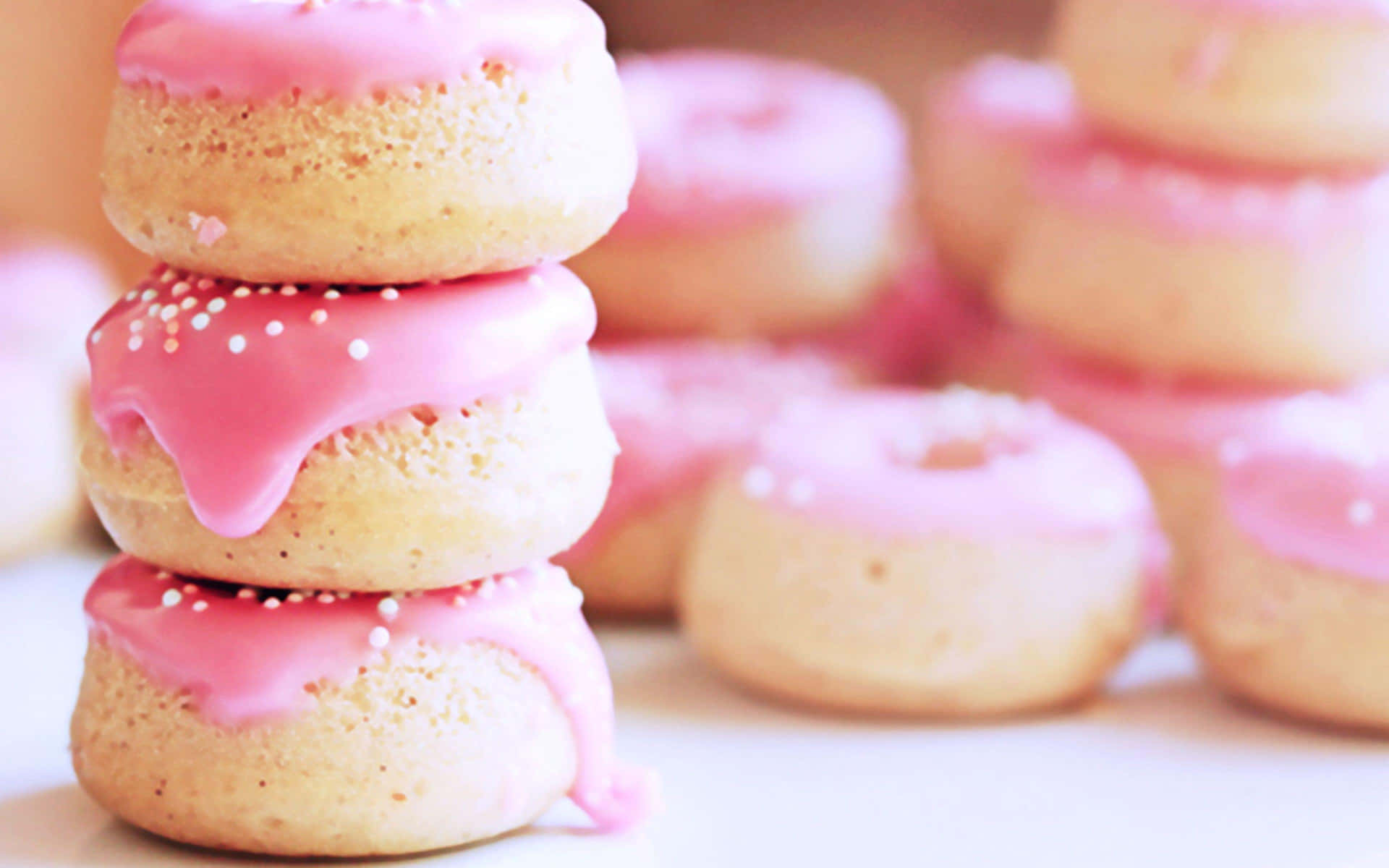 Enjoy a delicious assortment of donuts!