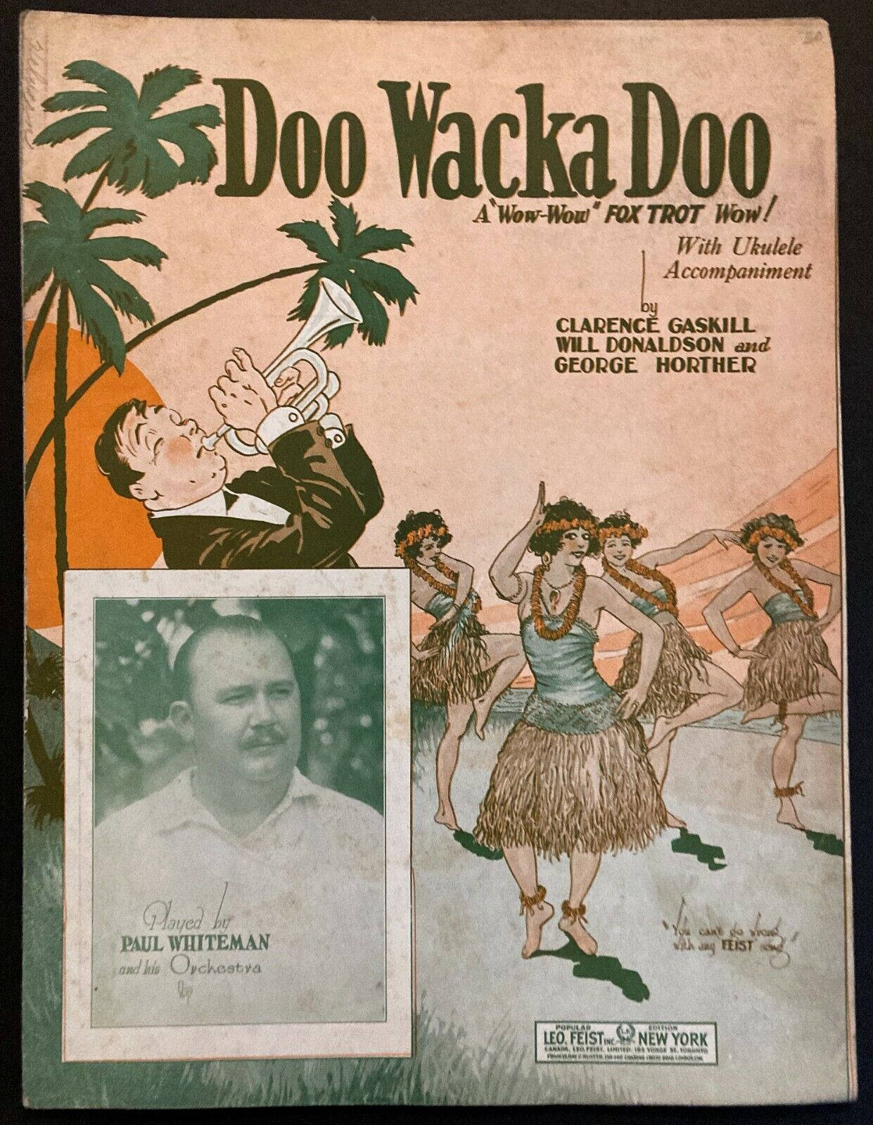 Doo Wacka Doo By Paul Whiteman Wallpaper