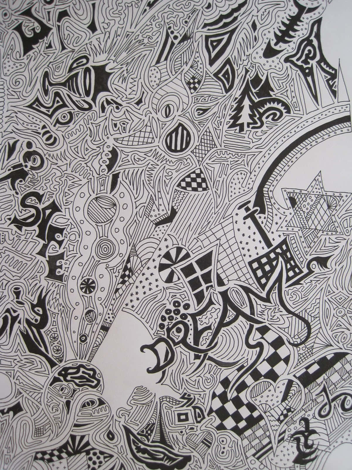 An artful doodle day