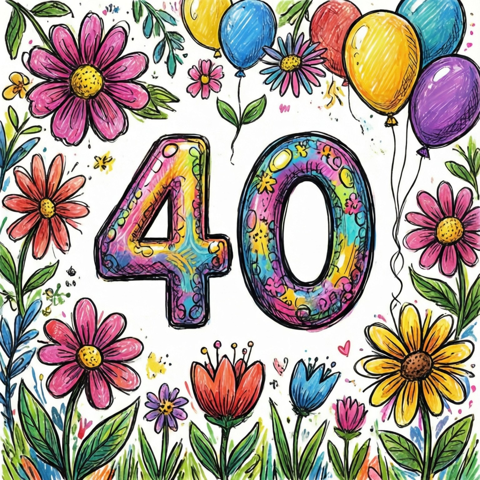 Doodle Whimsy 40 Sfondi