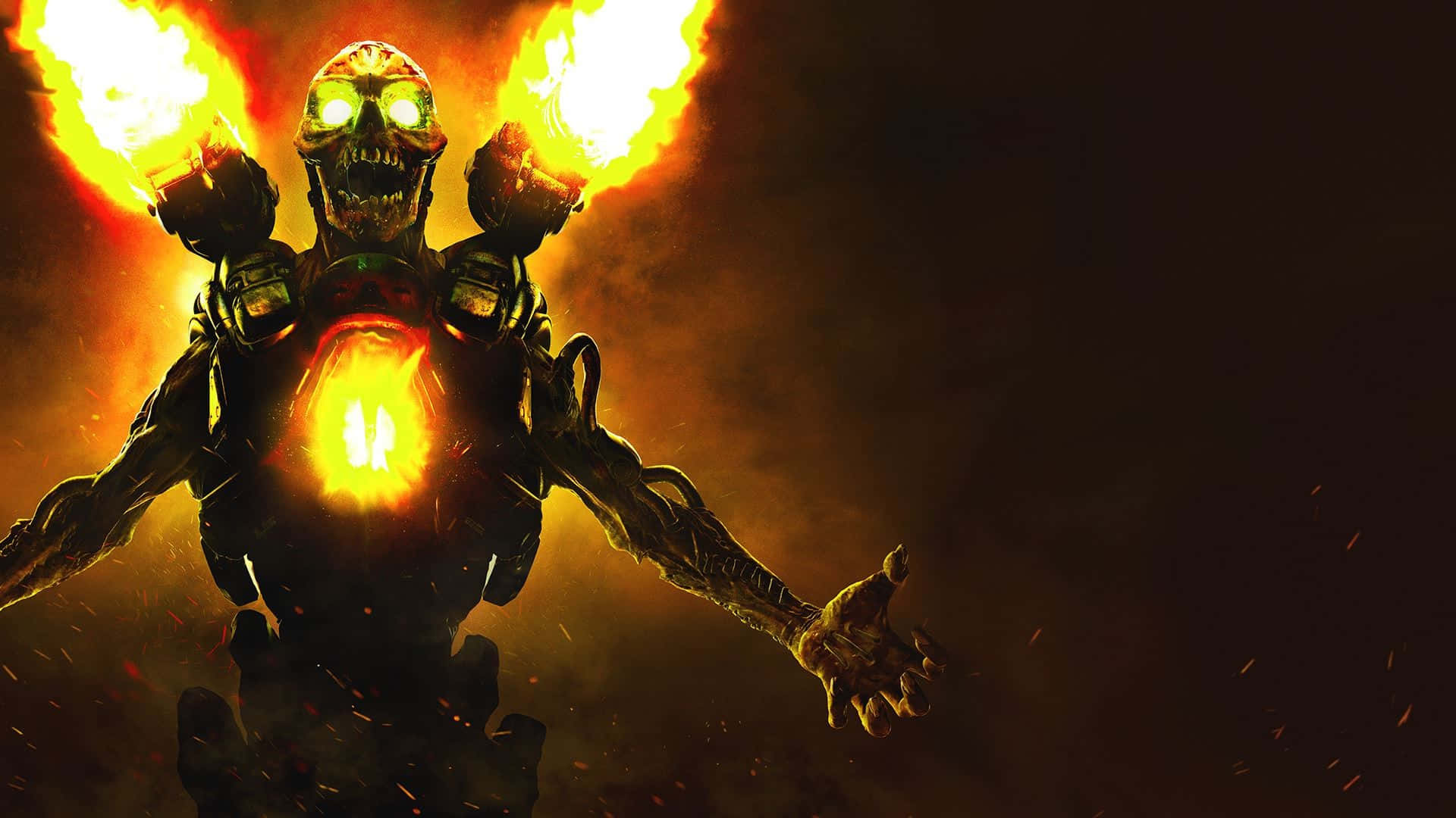 Doom2016: Sfidare L'inferno Sulla Terra Sfondo