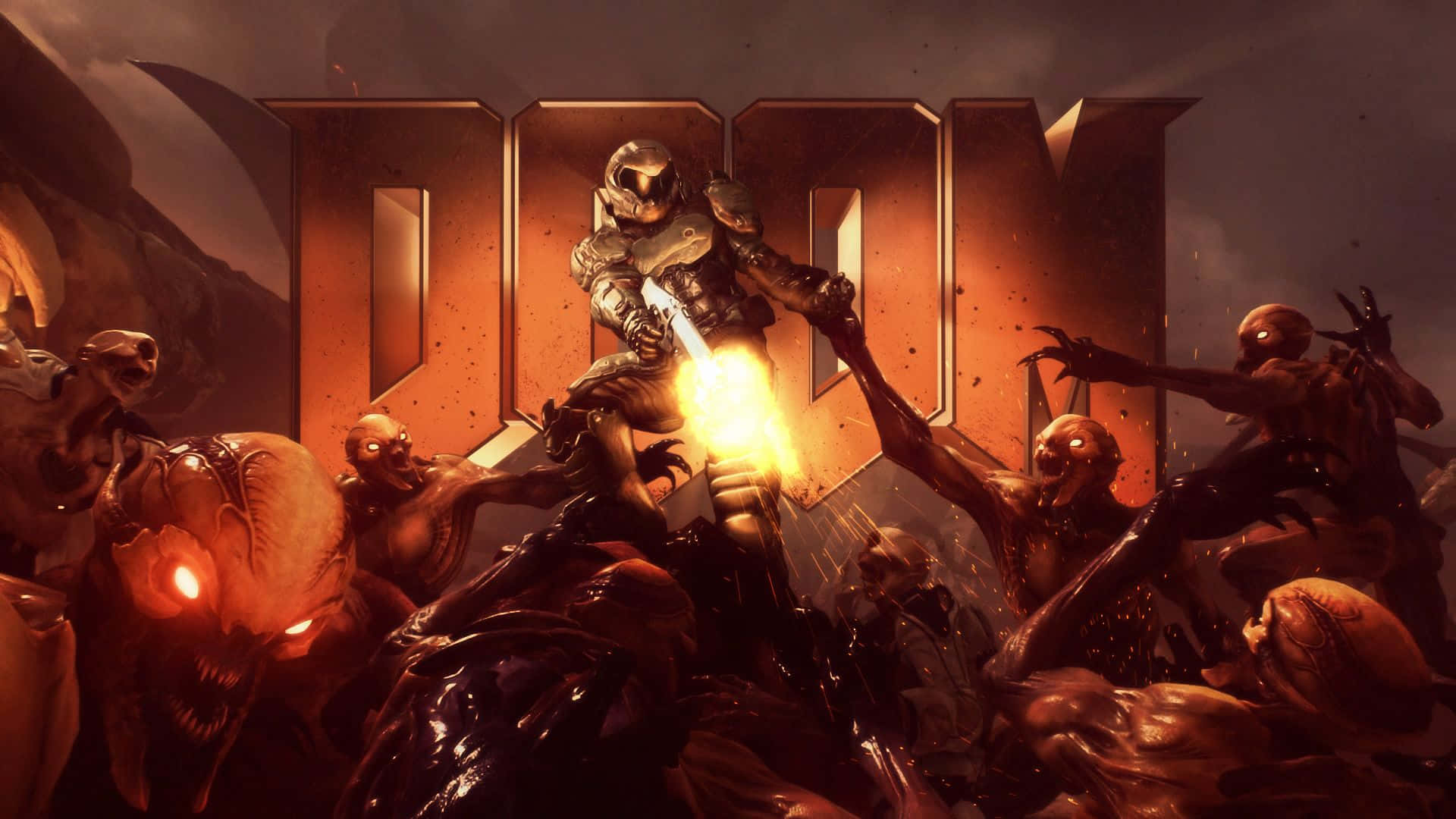 Unleash Hell and Rip and Tear Through the UAC Wallpaper