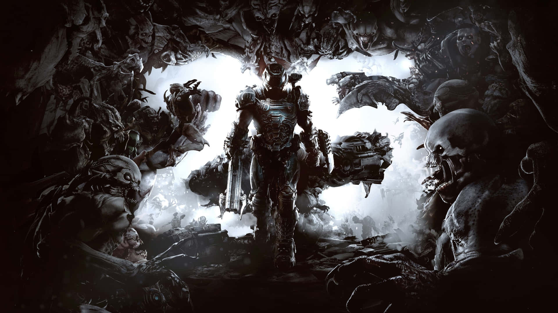 "Ready for Doom Eternal 4K?" Wallpaper