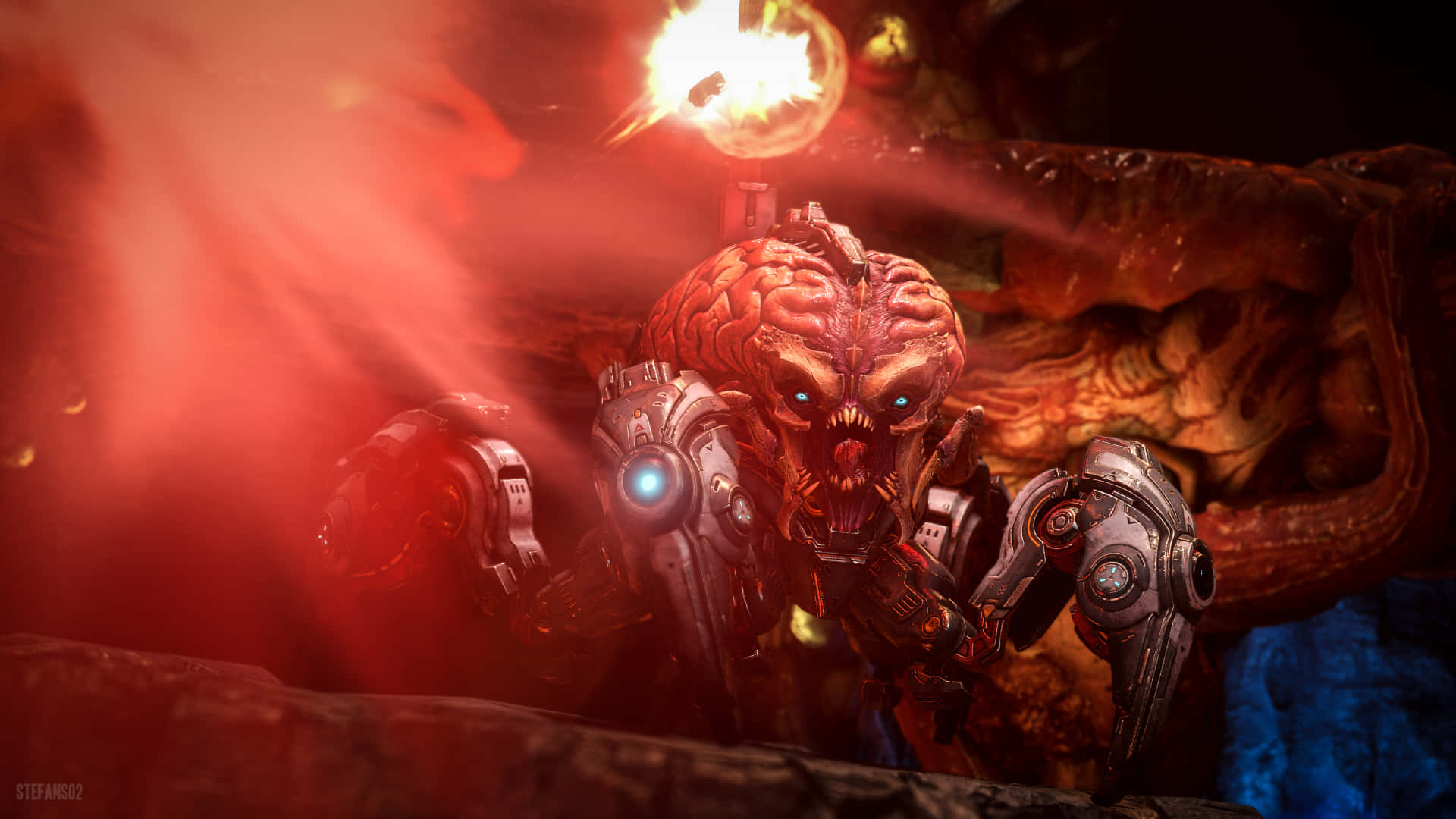 Step Into the Action as You Restore Balance to the Universe with Doom Eternal Wallpaper