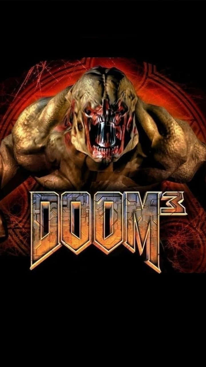 Conquer the World with Doom Eternal on your Iphone Wallpaper