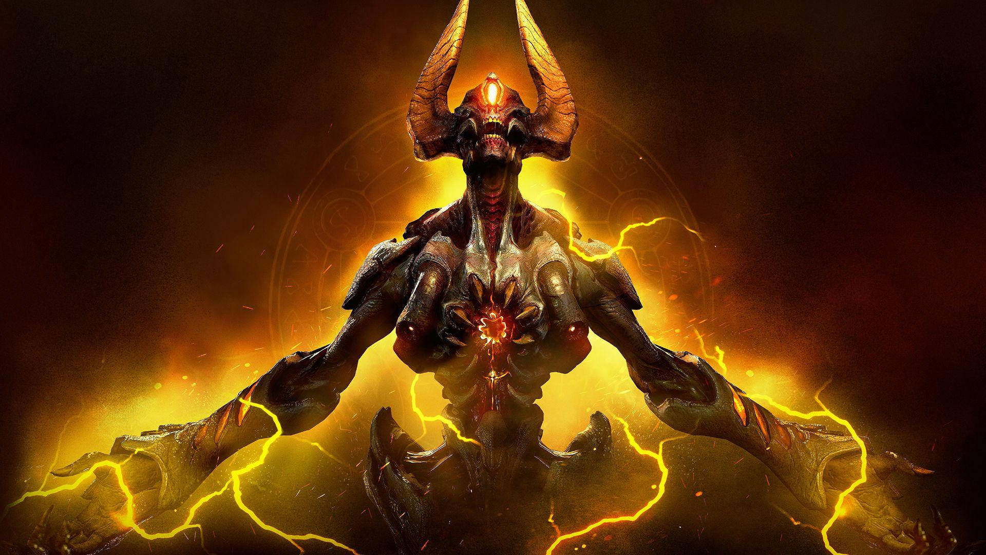 Doom Hd Harvester Demon Wallpaper