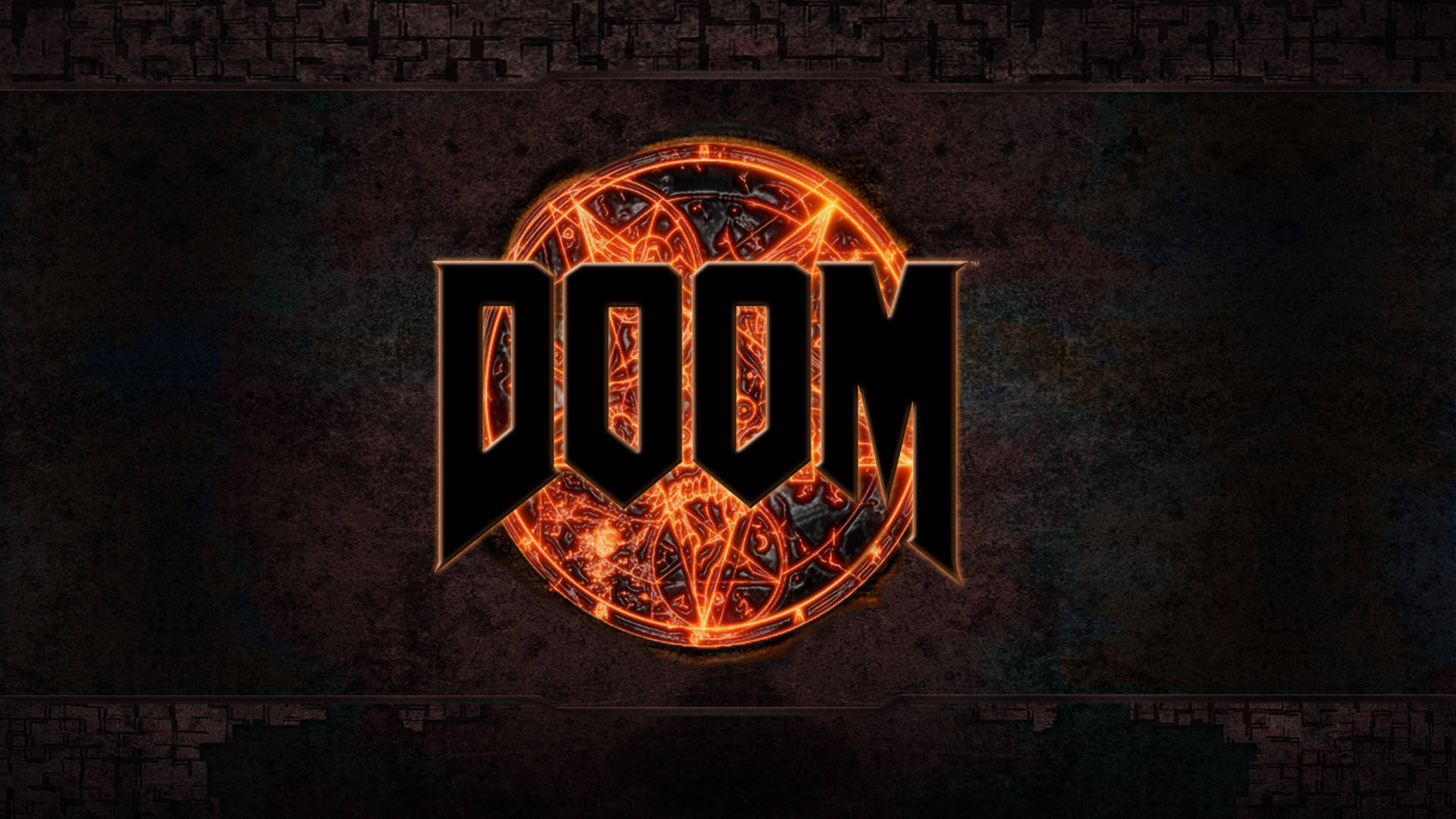 Doom Hd Movie Logo Wallpaper
